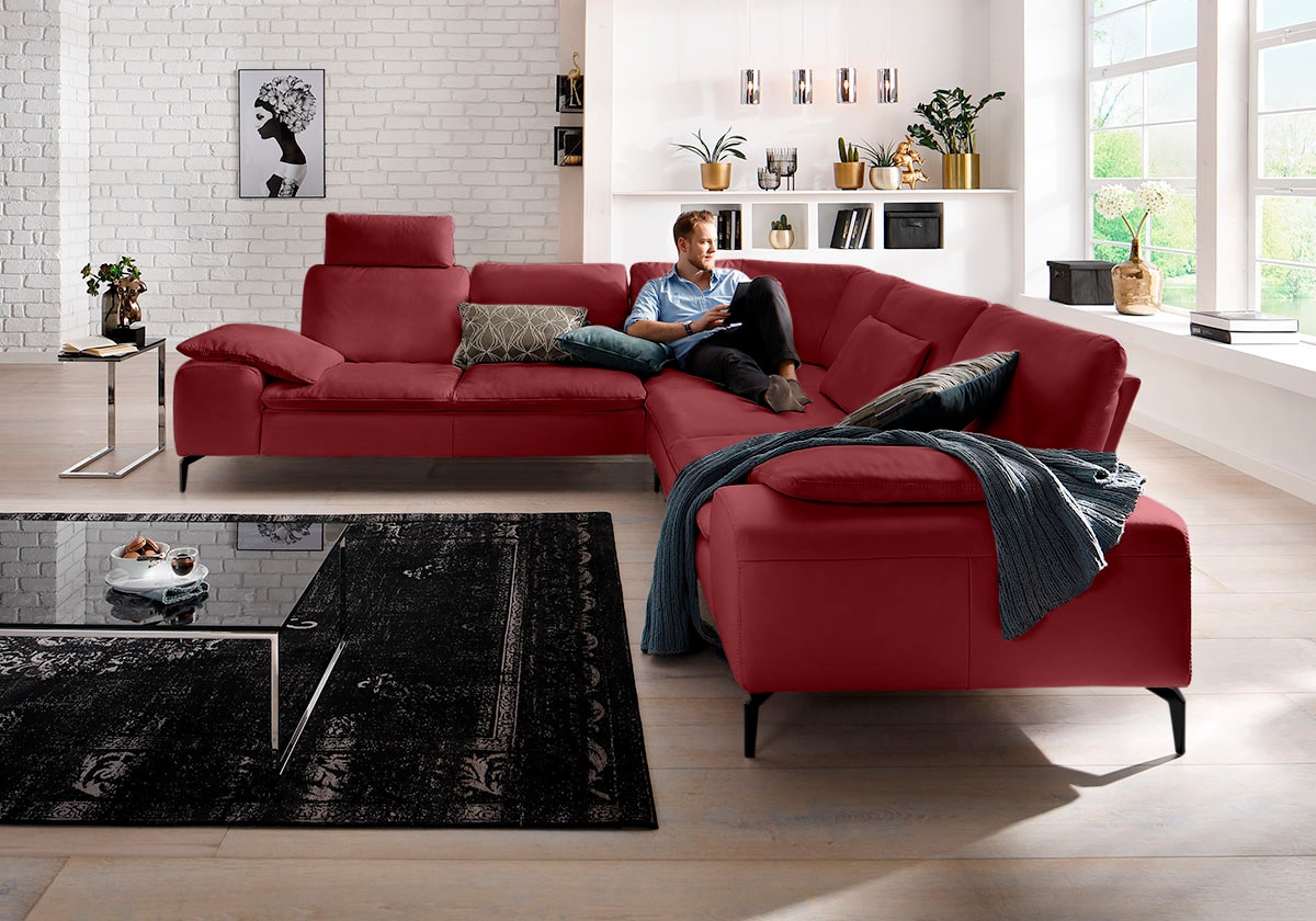 W.SCHILLIG Ecksofa »valentinoo, Designsofa, elegant und bequem, L-Form« mit günstig online kaufen