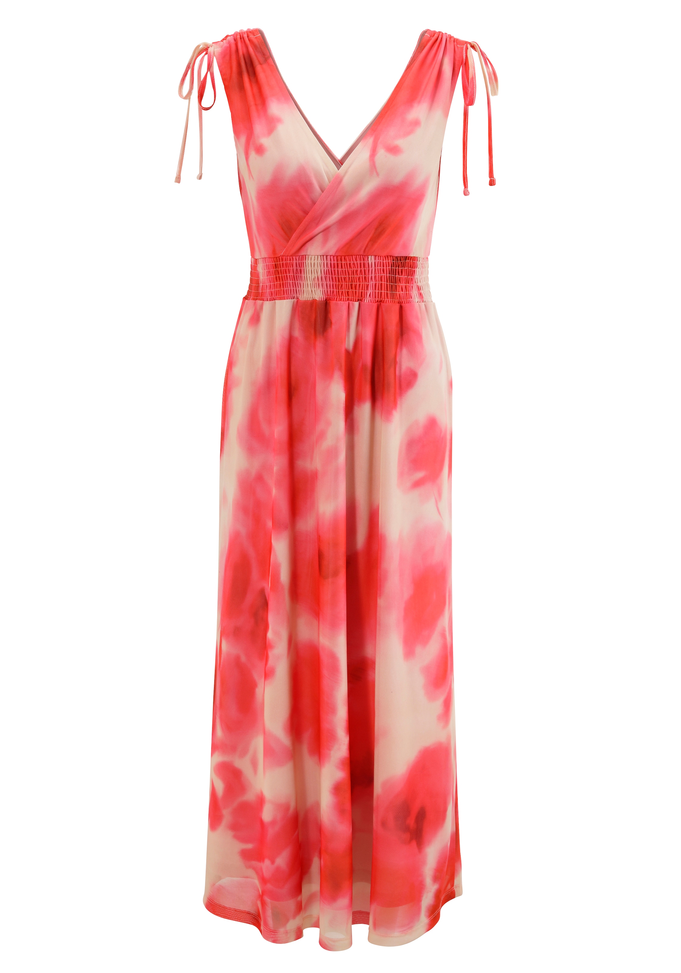 Aniston SELECTED Meshkleid, mit Trägern zum Raffen