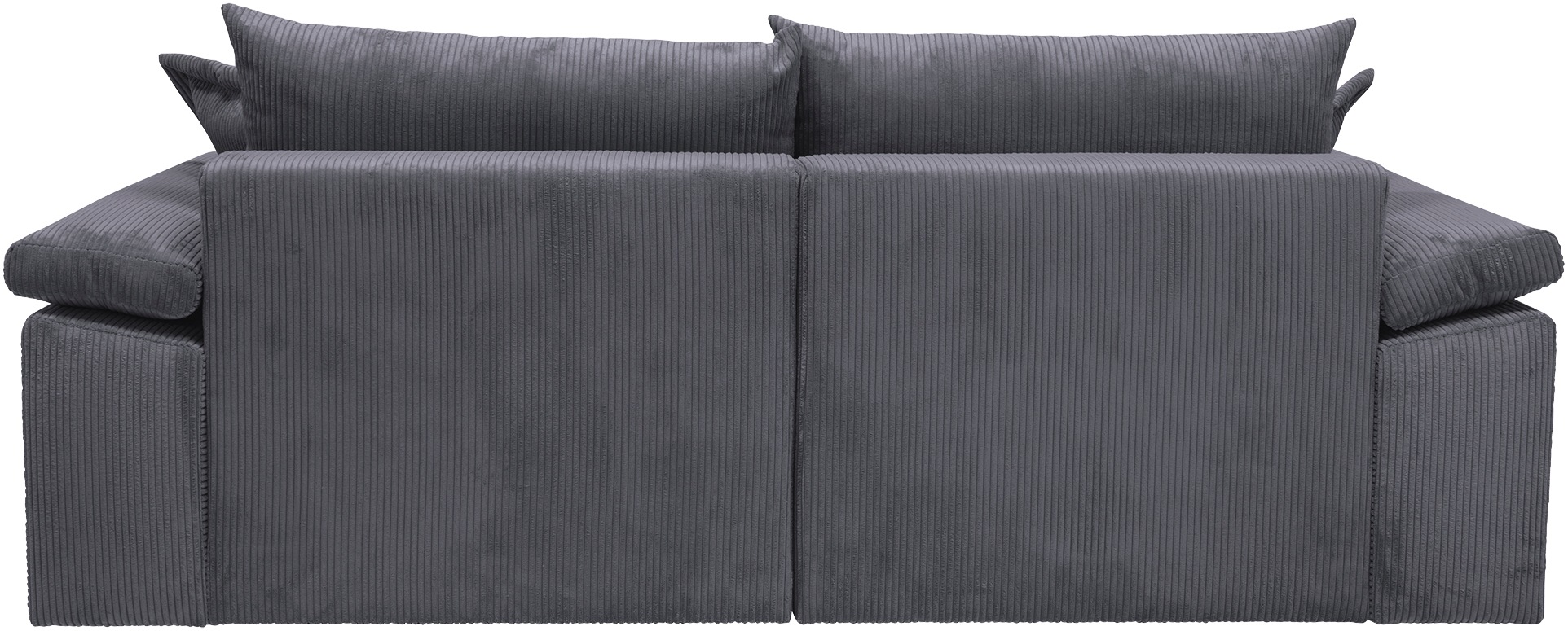 OTTO home Big-Sofa »Soft&Cosy Pik XL, B: 246 cm, Mega Sofa in Cord« Lounge-Komfort mit edler Sitzsteppung, Federkern