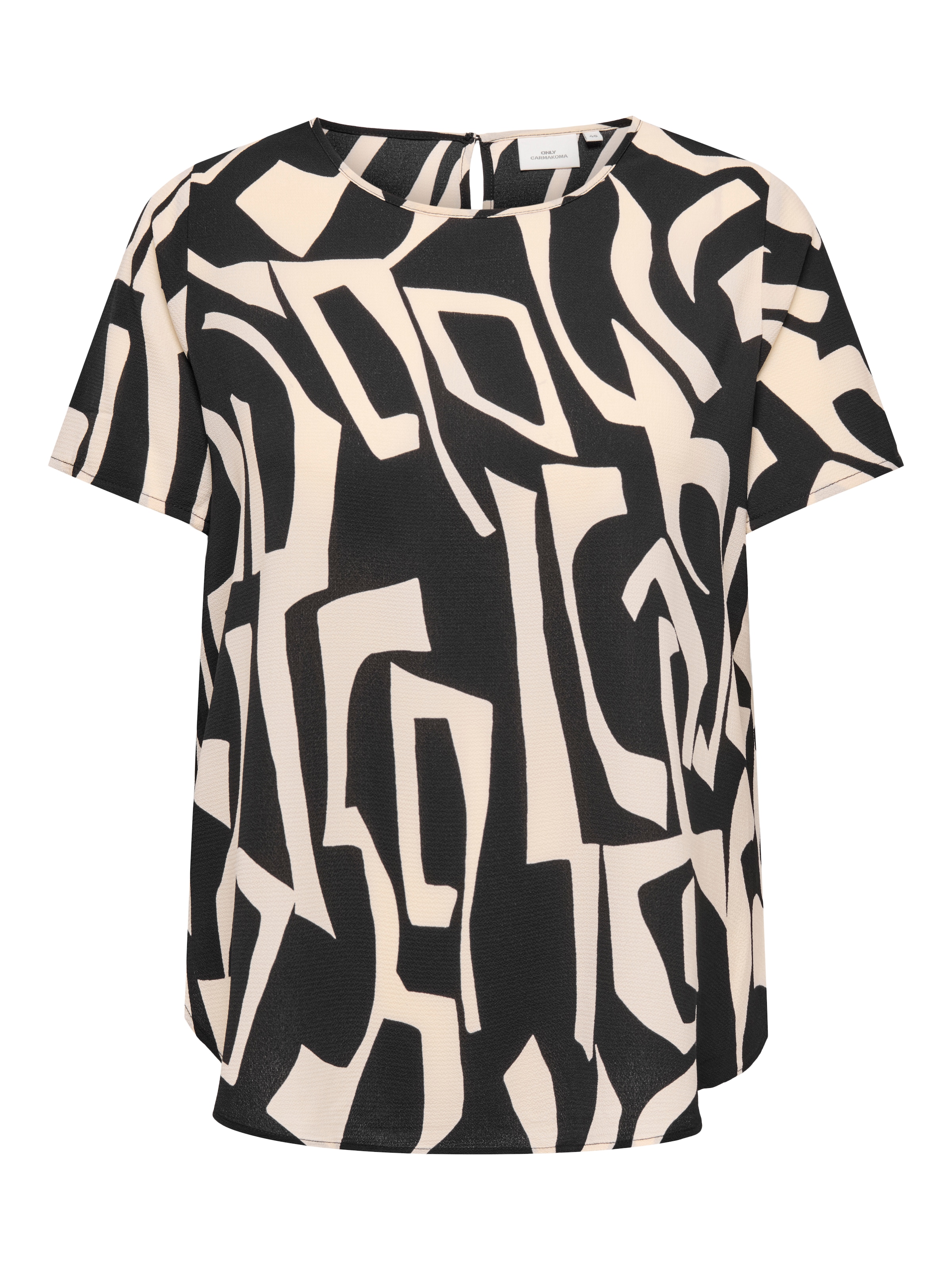 ONLY CARMAKOMA Shirtbluse »CARVICA SS TOP WVN NOOS«