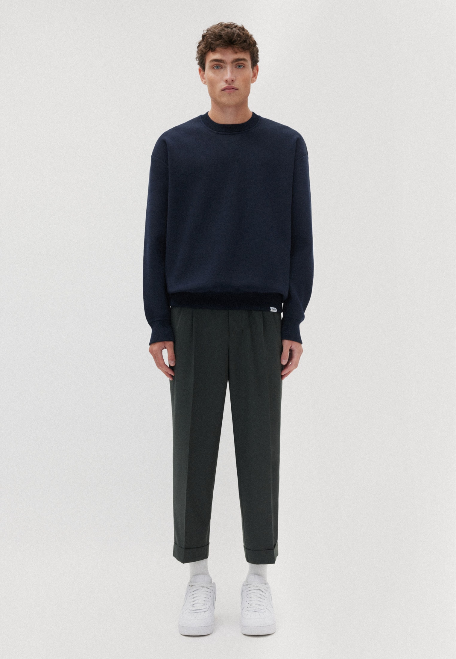 studio seidensticker »Studio« Langarm Rundhals Uni