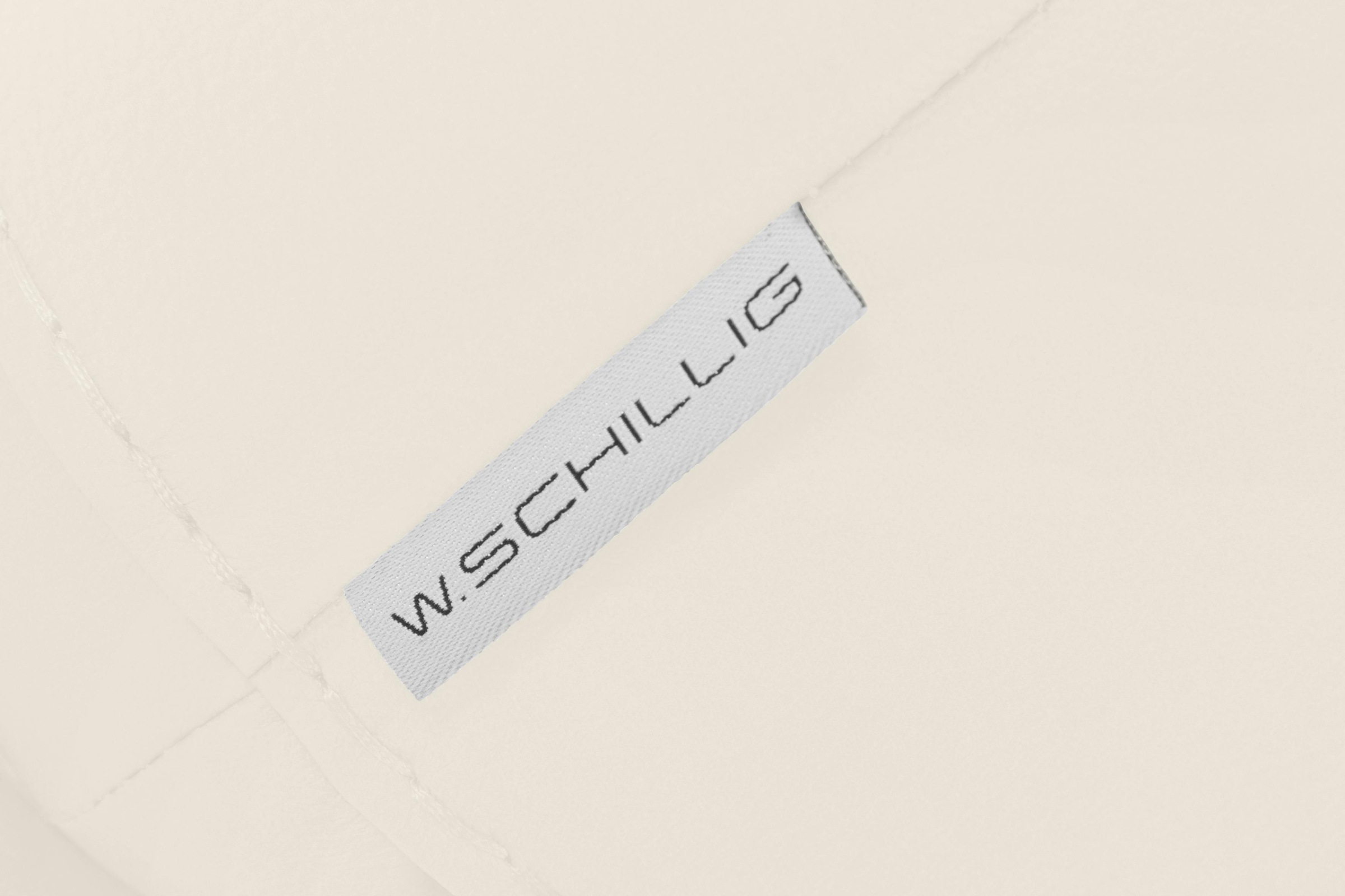W.SCHILLIG Hocker »montanaa«, mit Metallkufen in Chrom glänzend, Breite 71 cm
