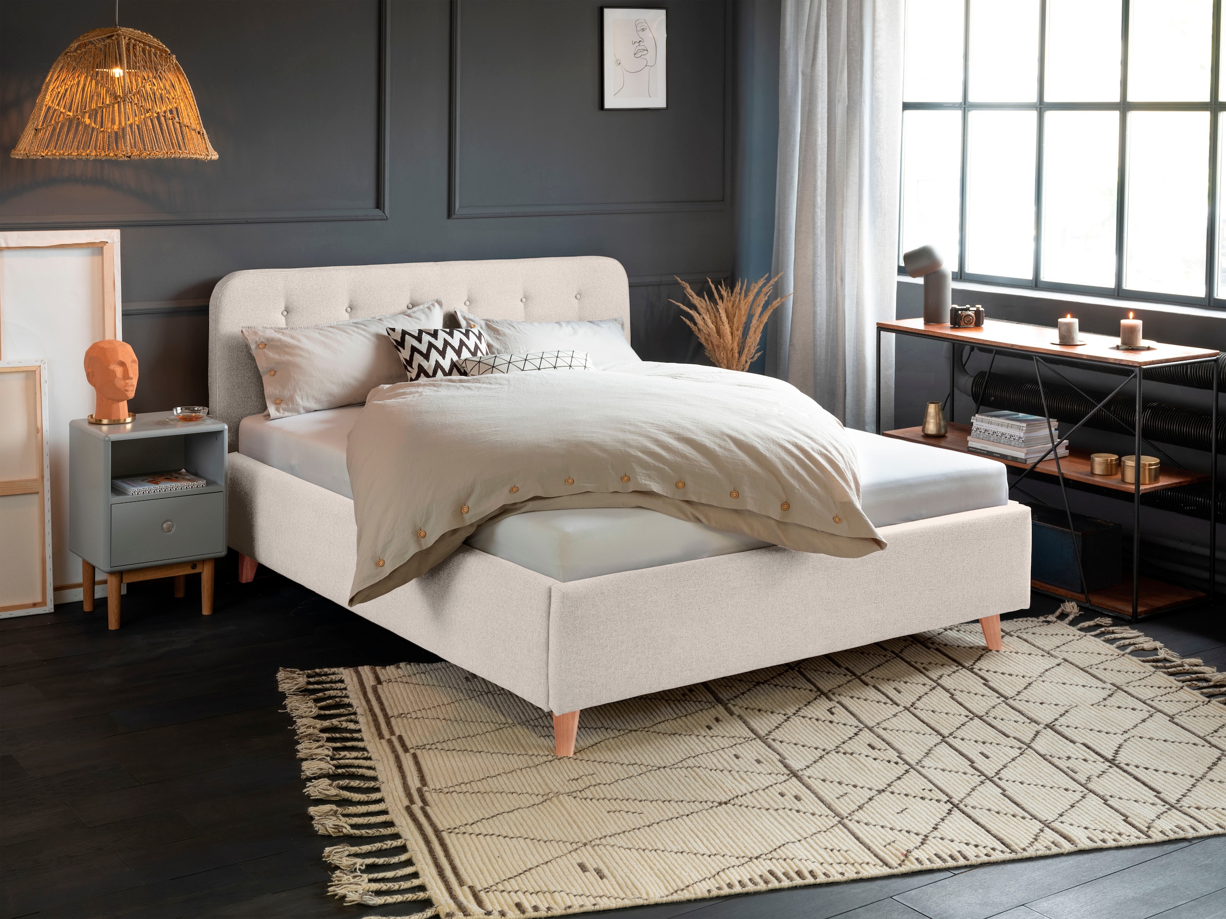 2. Bild von TOM TAILOR HOME Polsterbett »NORDIC BED«