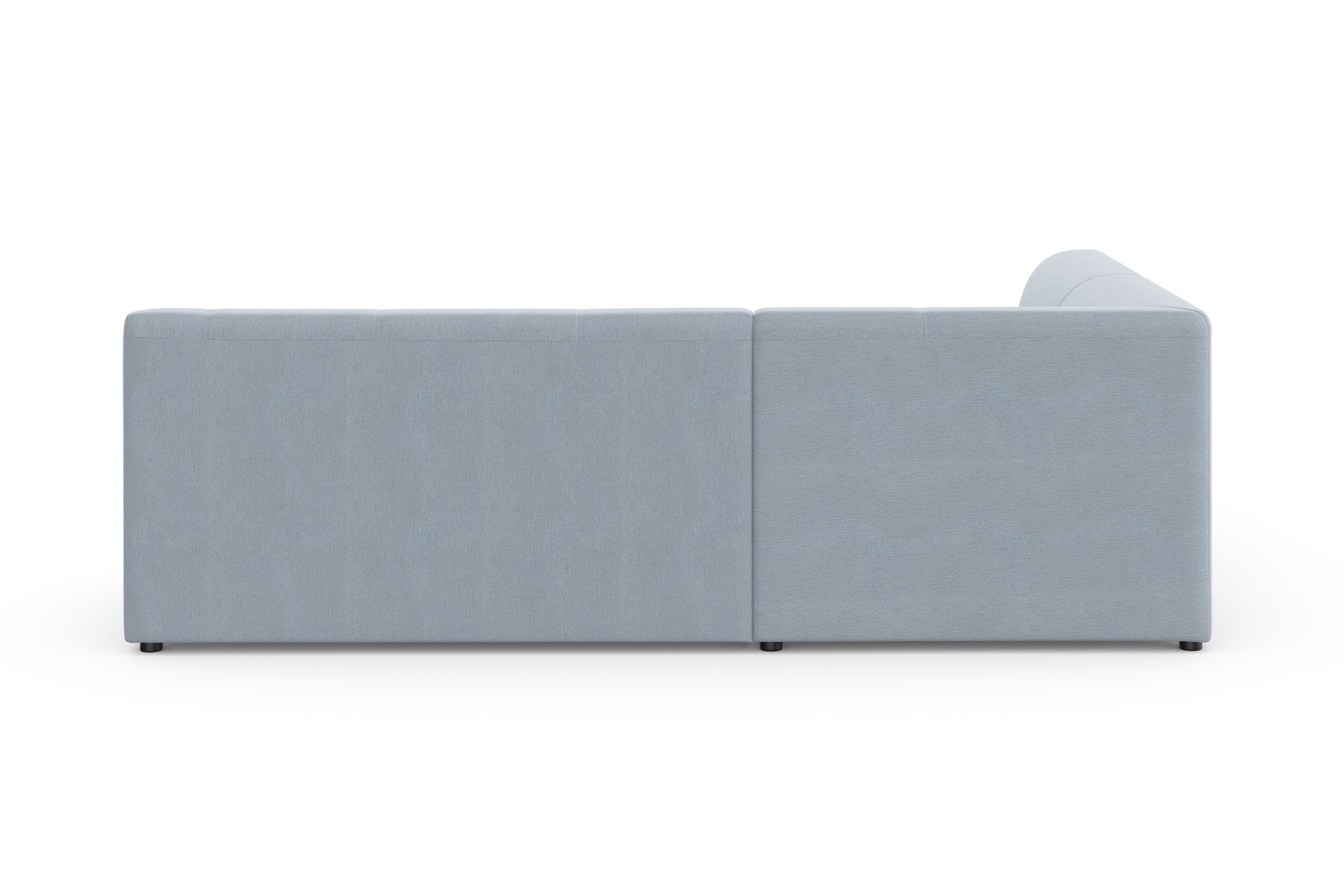 DOMO collection Ecksofa »Topper zeitlos elegant, kompakte Stellmaße, OTTOs Choice, L-Form«, mit Ottomane, wahlweise mit Schlaffunktion