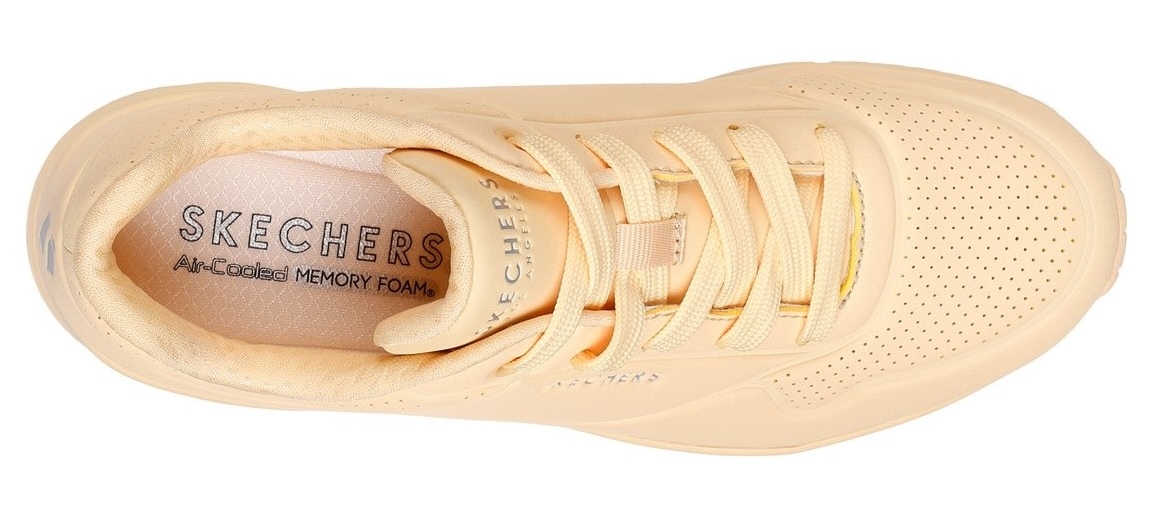 Skechers Sneaker »Street Uno - Stand on Air«, Freizeitschuh, Halbschuh, Schnürschuh mit Memory Foam