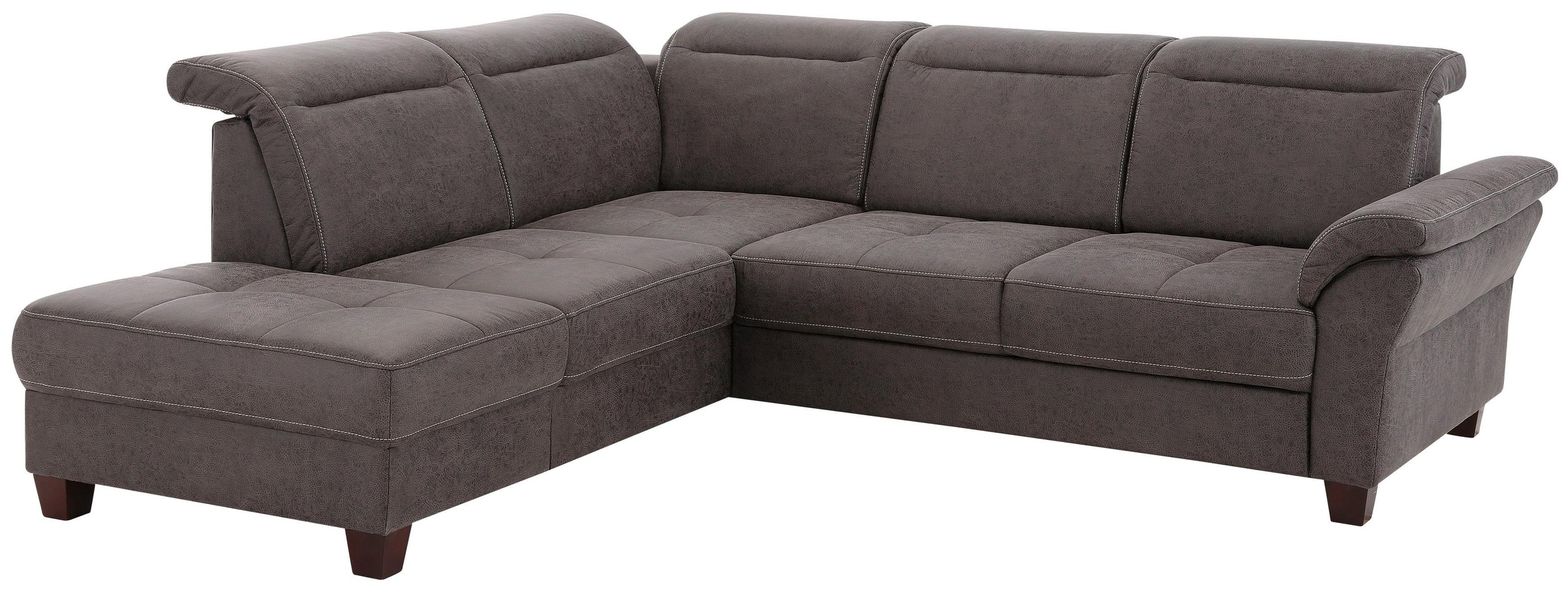 Home affaire Ecksofa »Solvei L-Form«, wahlweise auch mit Kopfteilverstellun günstig online kaufen