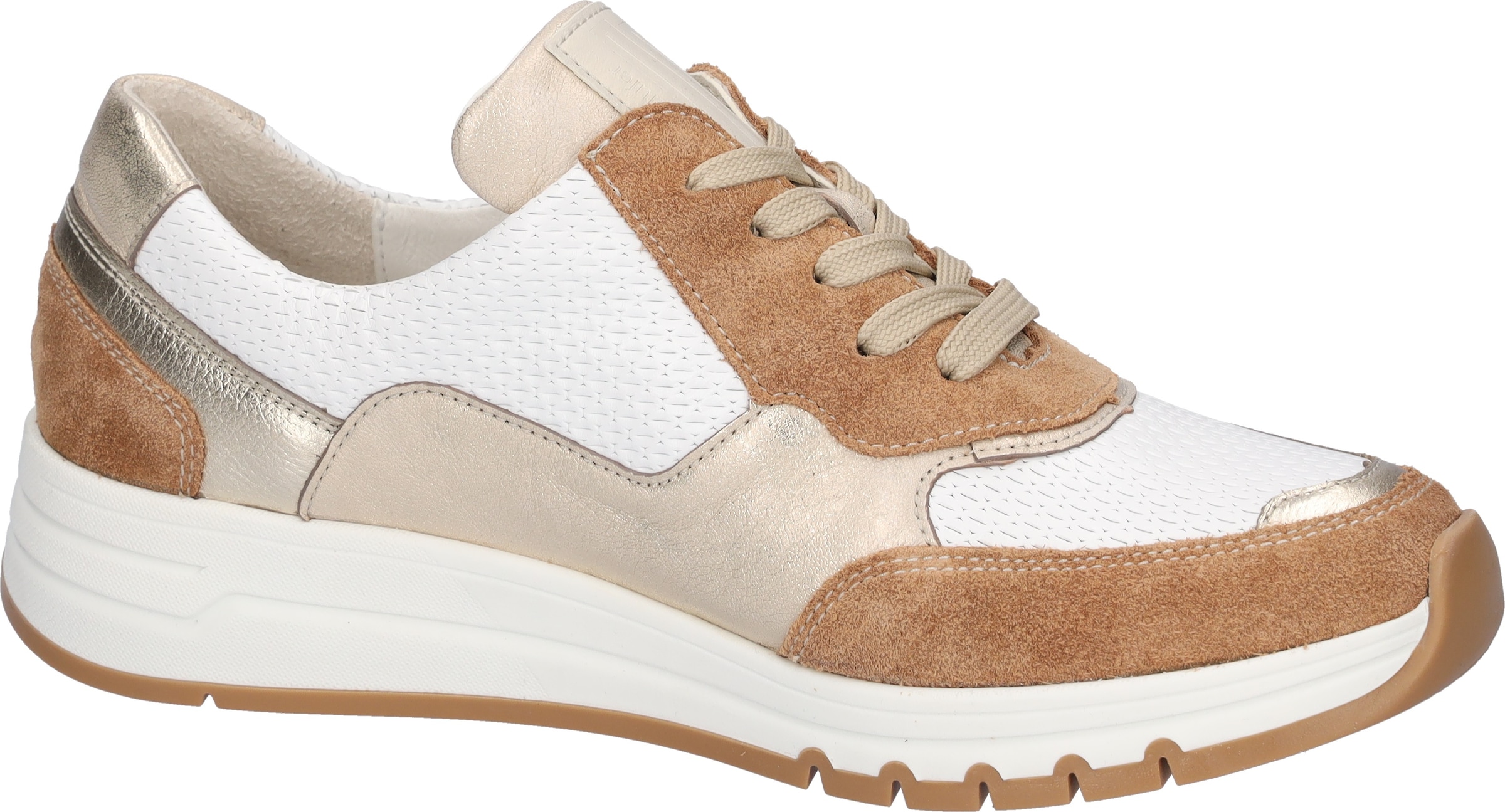 Waldläufer Keilsneaker  Schnürschuh, Halbschuh, Freizeitschuh mit Luftkammern-Laufsohle