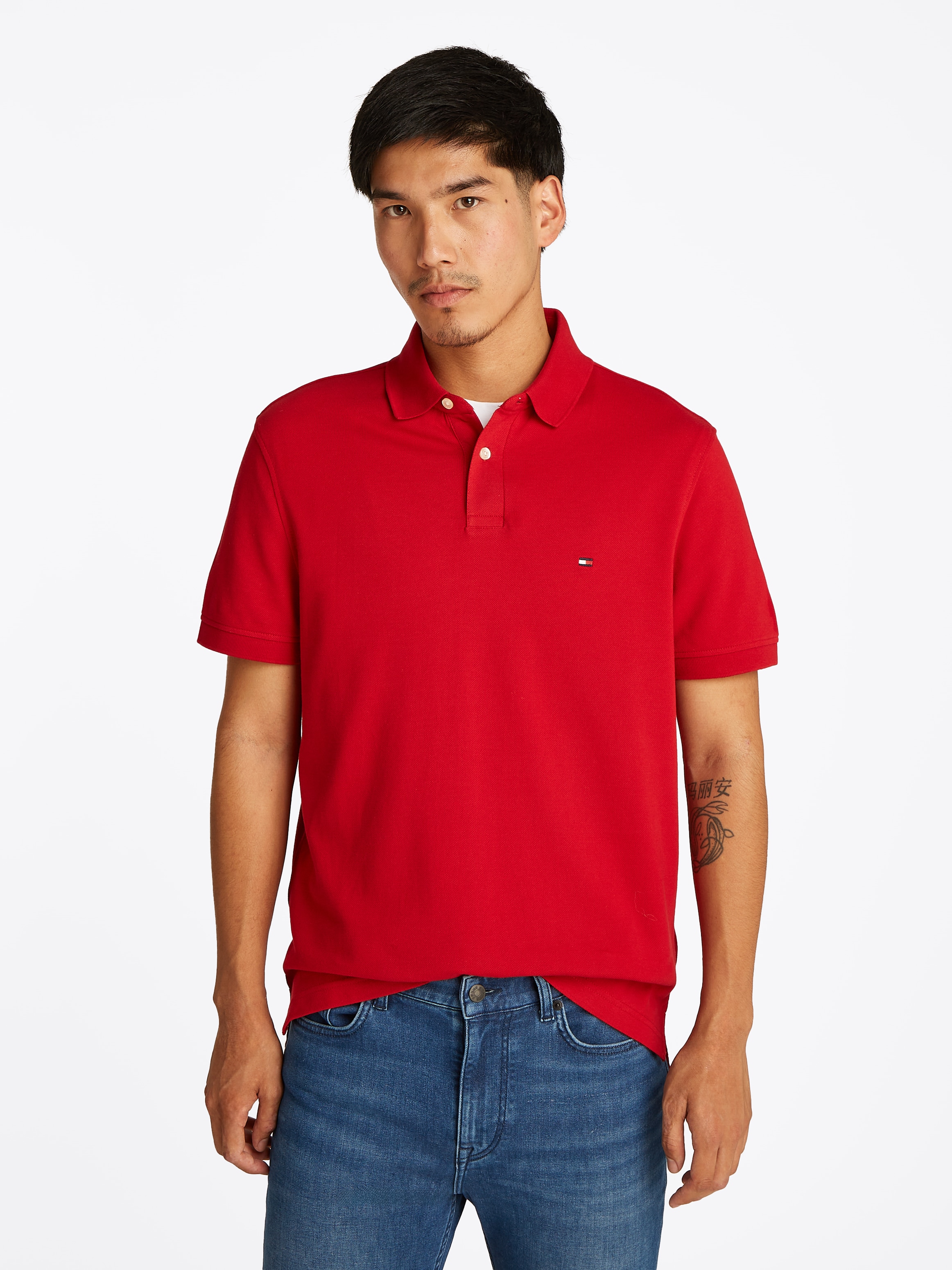 TOMMY HILFIGER Poloshirt »1985 REGULAR POLO«, aus hochwertiger Baumwoll-Piqué-Qualität