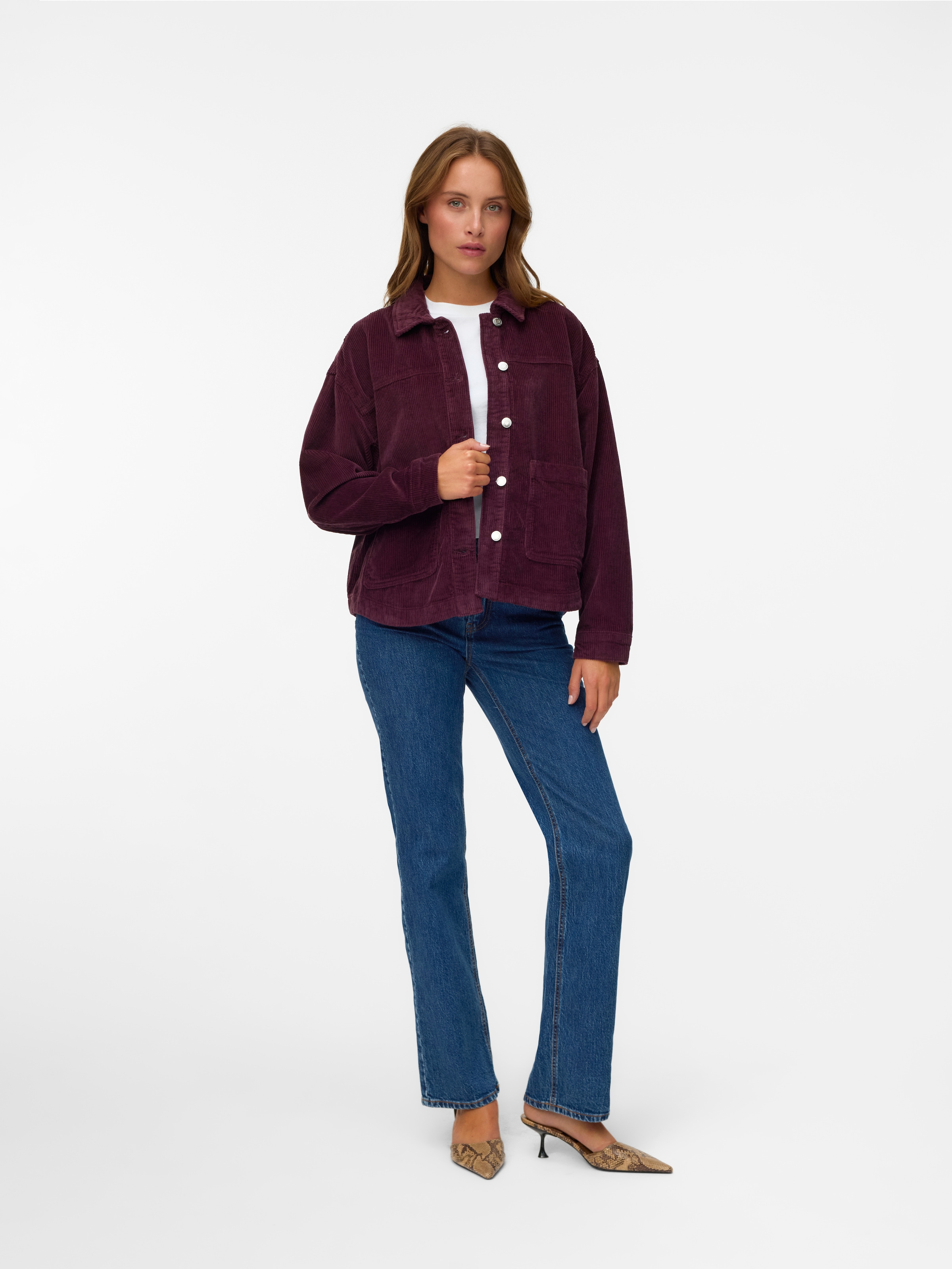 Vero Moda Cordjacke »VMJAMIE LS CORDUROY SHACKET MIX NOOS«