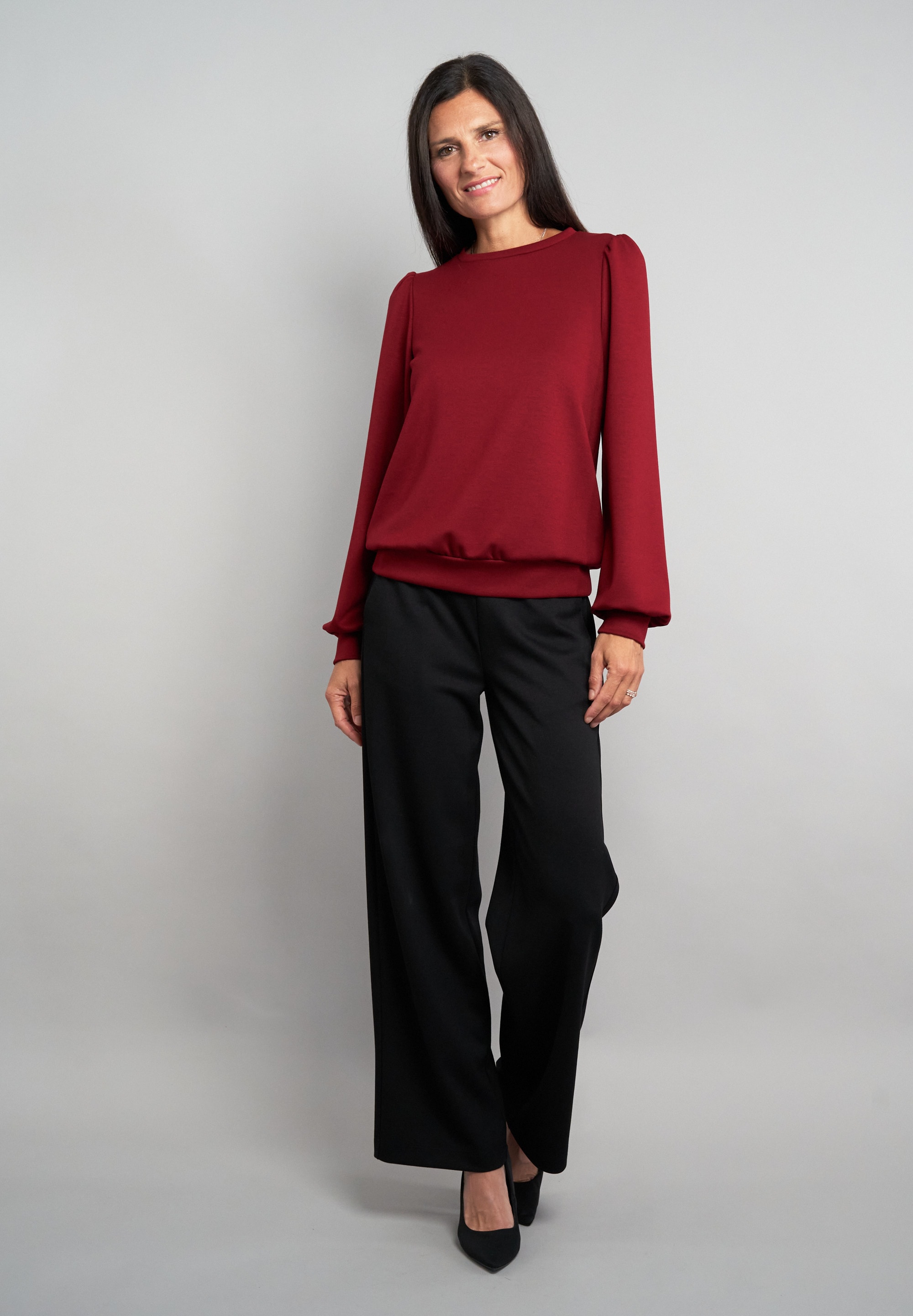 Seidel Moden Langarmshirt »Exklusiv bei OTTO«, mit Puffärmel - MADE IN GERMANY