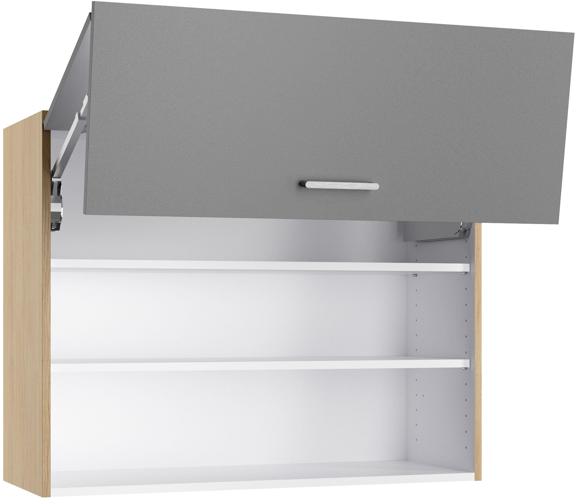 KOCHSTATION Faltlifthängeschrank »KS-Lucy« Breite 90 cm, Höhe 70,4 cm, mit 1 Faltlifttür, 2 Einlegeböden