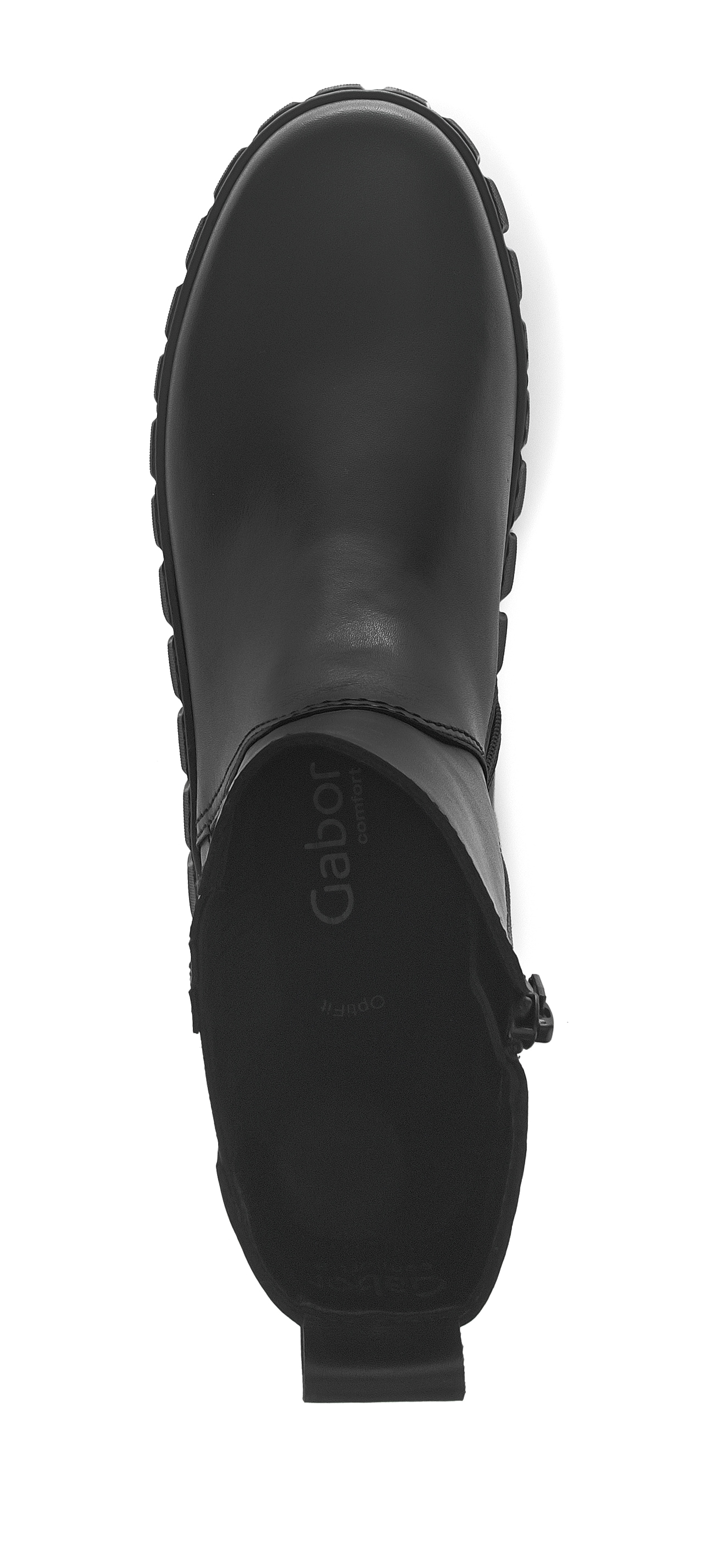 Gabor Chelseaboots »FLORENZ«, Plateau, Stiefelette mit Stretcheinsatz außen, G-Weite (=weit)