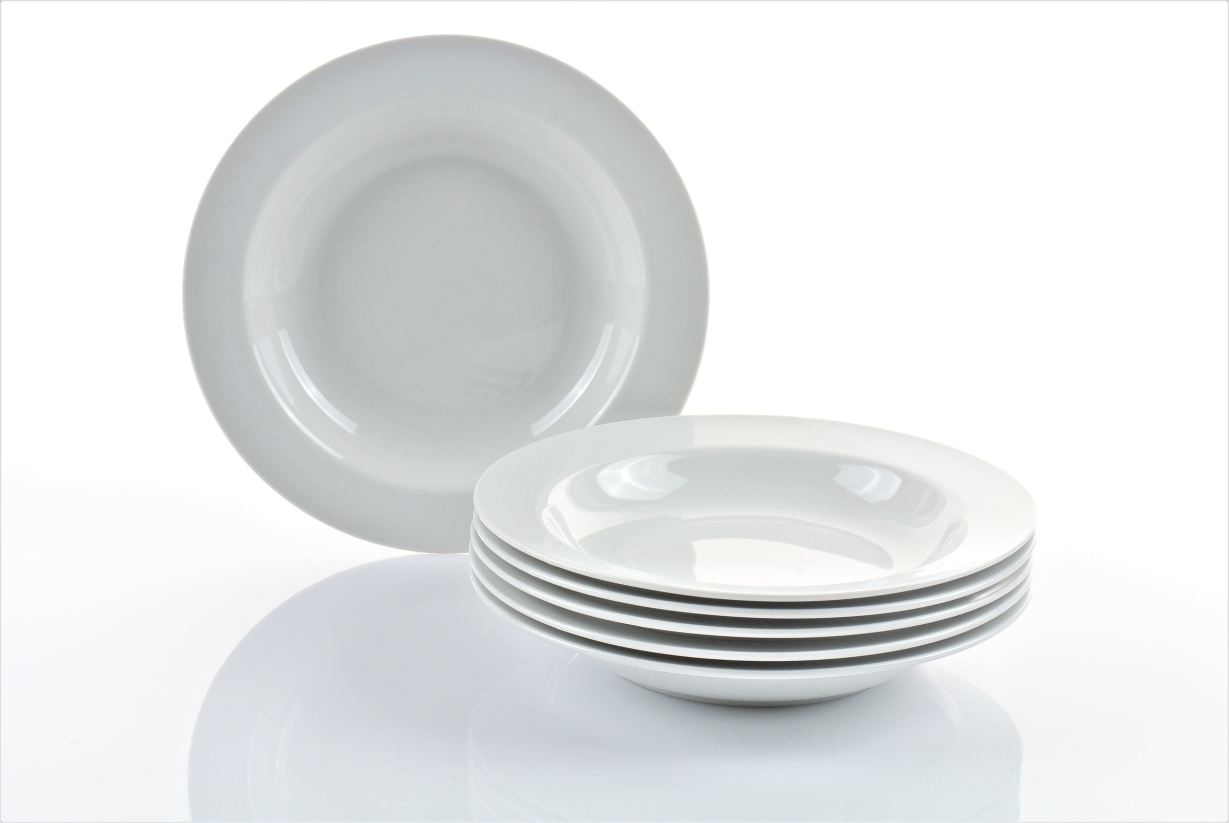 Retsch Arzberg Suppenteller »HEIKE WEISS 21 cm, Set 6-tlg. für 6 Personen, günstig online kaufen