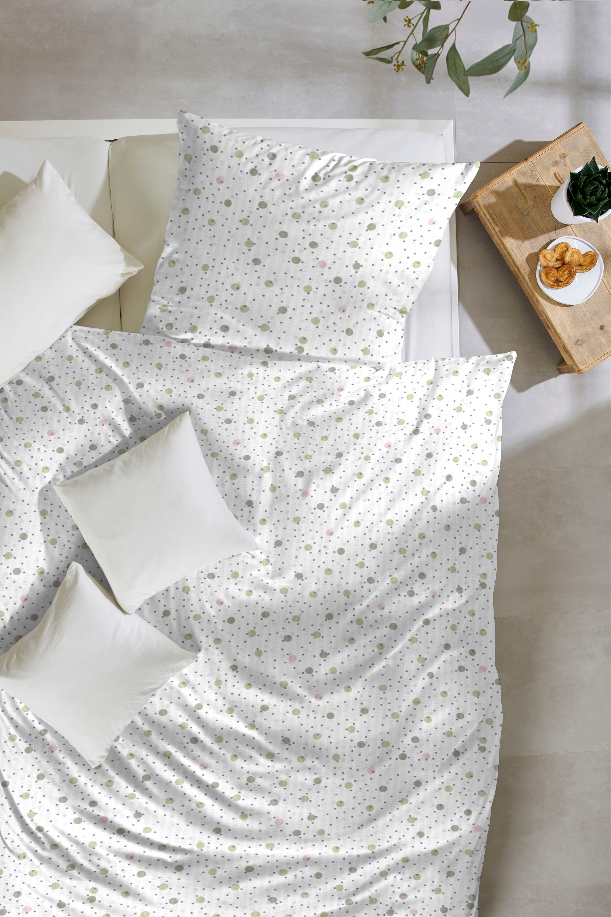 Primera Bettwäsche »Soft-Seersucker Bettwäsche Konfetti« 2 Stk. tlg. mit kl günstig online kaufen