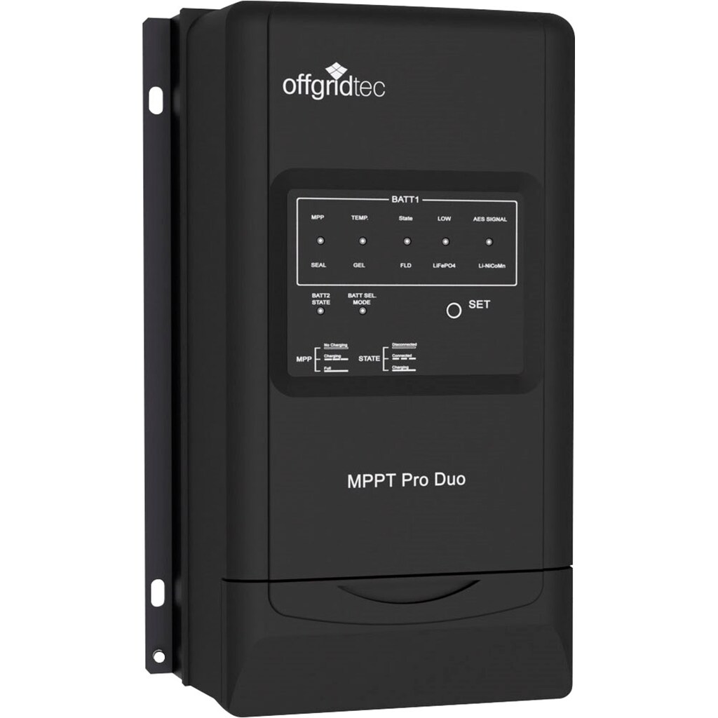 offgridtec Solaranlage »MobileBlack M 200W/30A MPPT DUO Laderegler OLP PERC Solarmodul«, (Set)