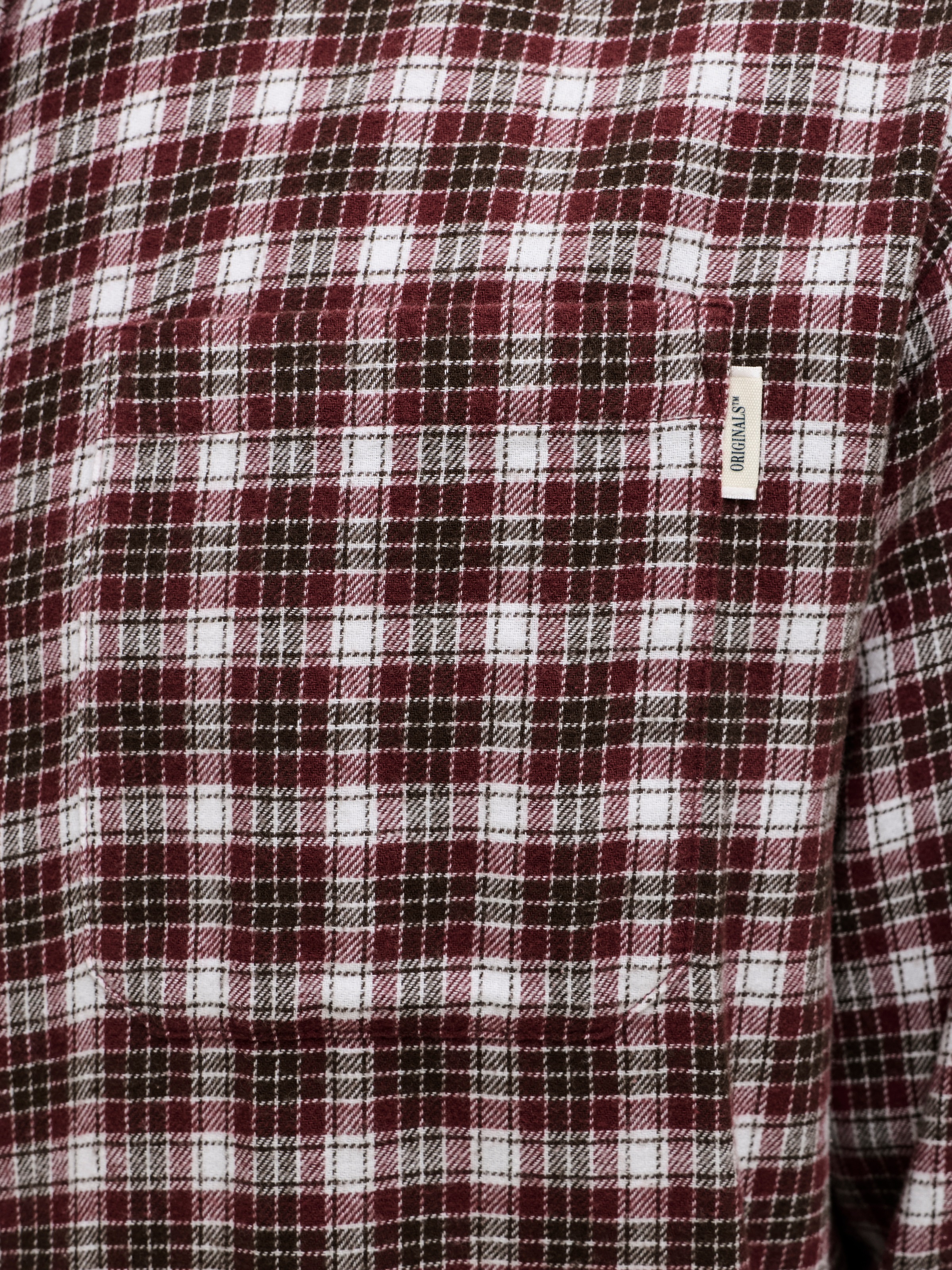 Jack & Jones Langarmhemd »JORFREDERIKSBERG FLANNEL SHIRT L/S« Baumwolle, regular fit