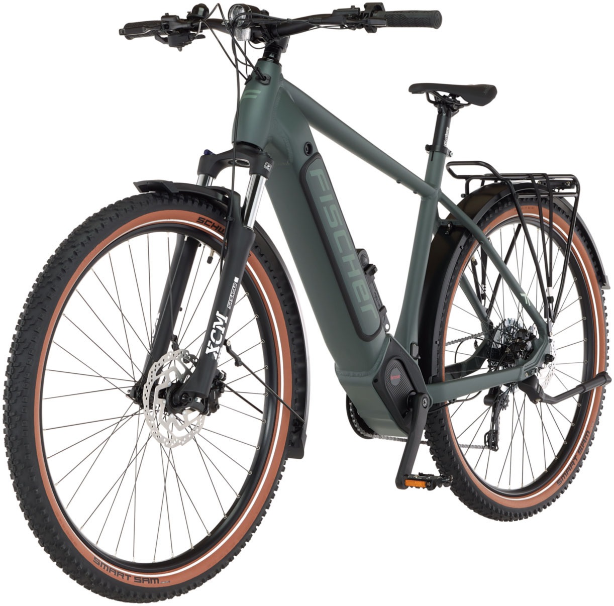 FISCHER Fahrrad E-Bike »TERRA T100 55 711«, 10 Gang, Shimano, Schaltwerk Deore