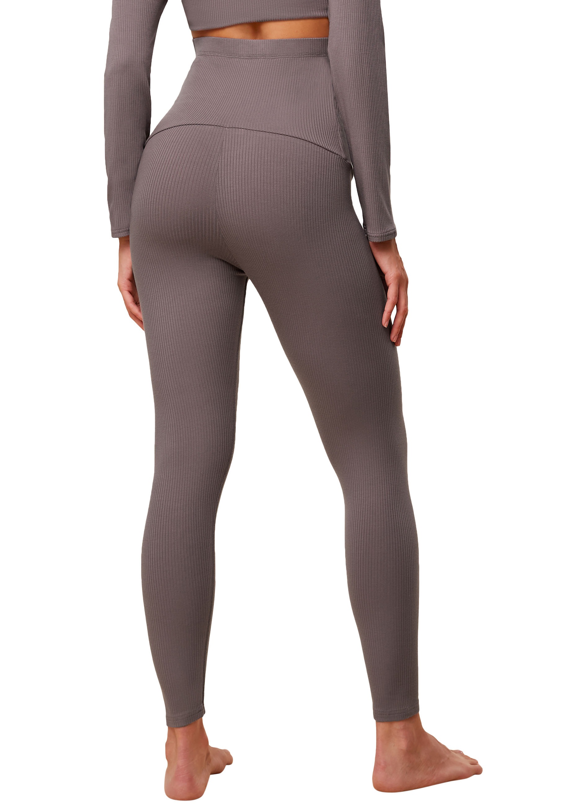 Triumph Leggings »Natural Spotlight Rib Comfort Stretch«, atmungsaktiv und wärmeregulierend