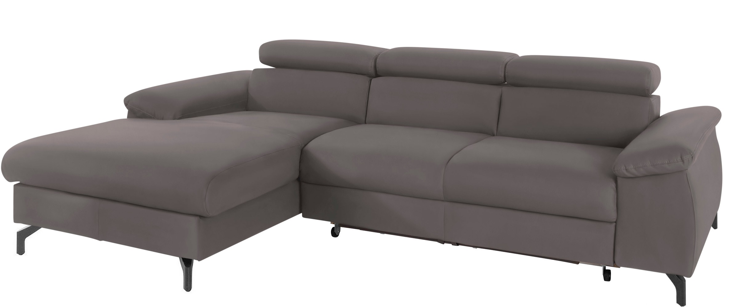 COTTA Ecksofa »Kitty L-Form«, inkl. Kopfteilverstellung, optional mit Bettfunktion u. Bettkasten