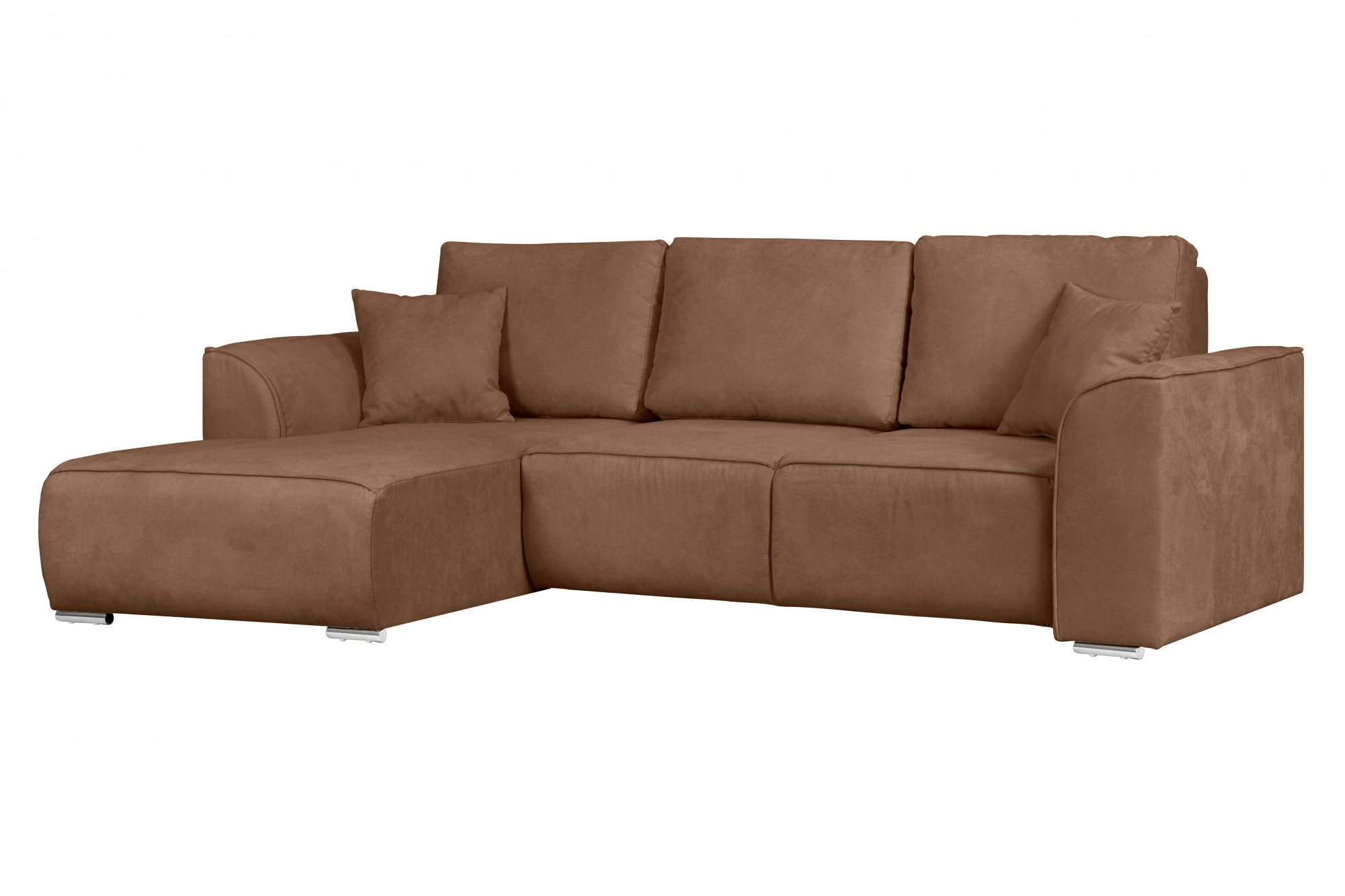 INOSIGN Ecksofa »BEATRICE optionale Schlafsofa mit Bettkasten, B/T/H: 265/170/86 cm«, L-Form, wahlweise auch mit Bettfunktion und Bettkasten