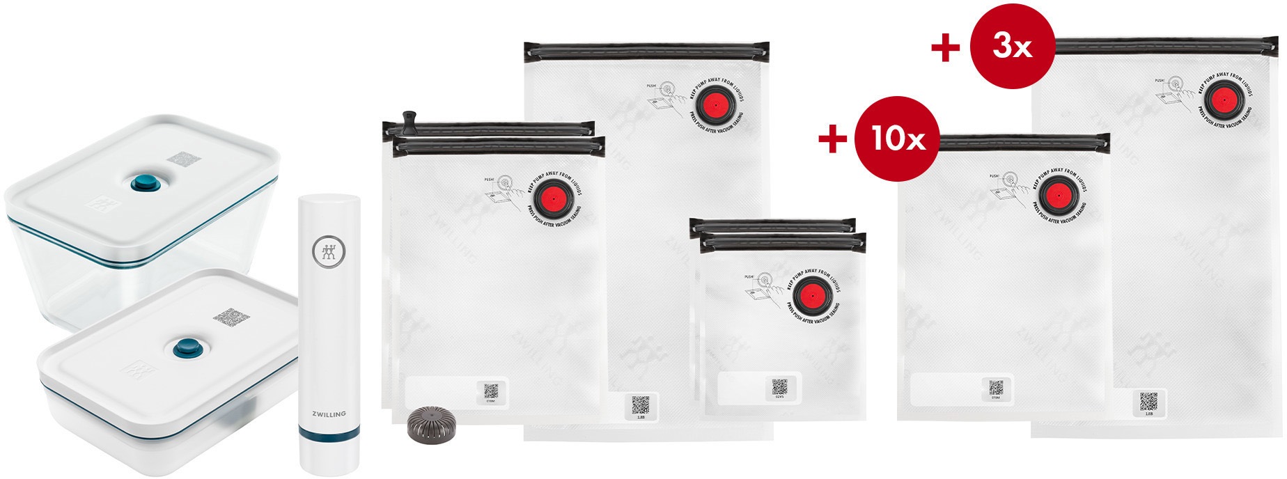 Zwilling Aufbewahrungssystem »Fresh&Save Aufbewahrungsbox«, (Set, 21 tlg.), günstig online kaufen