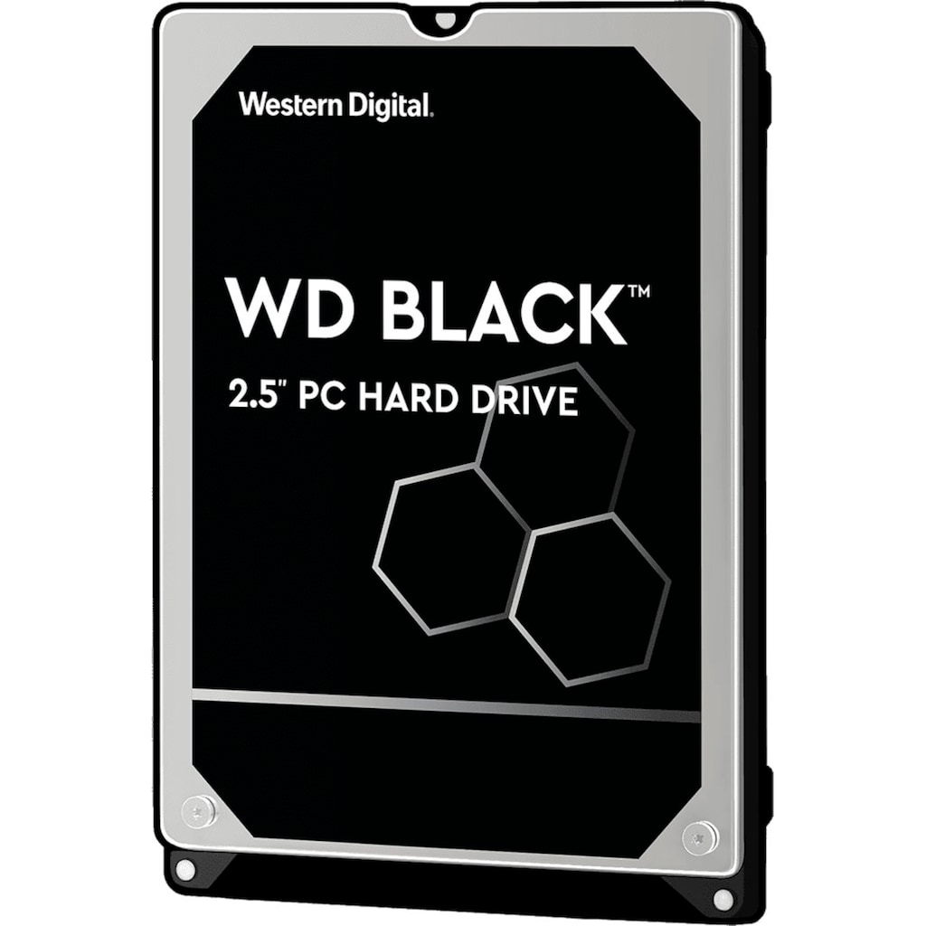 Western Digital HDD-Festplatte »WD Black Mobile 1TB«, 2,5 Zoll, Anschluss SATA III, Bulk