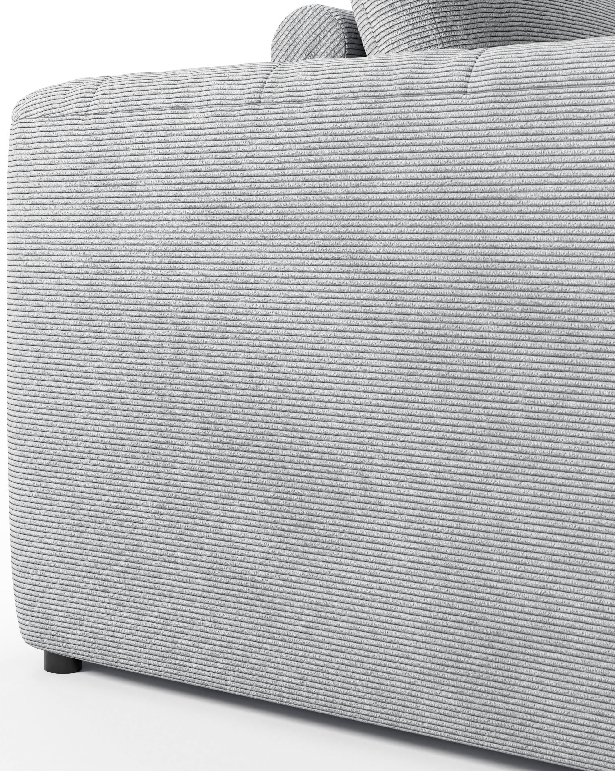 RAUM.ID 2,5-Sitzer »Cushid«, Modulsofa, bestehend aus 2 Teilen, Breite 268 cm