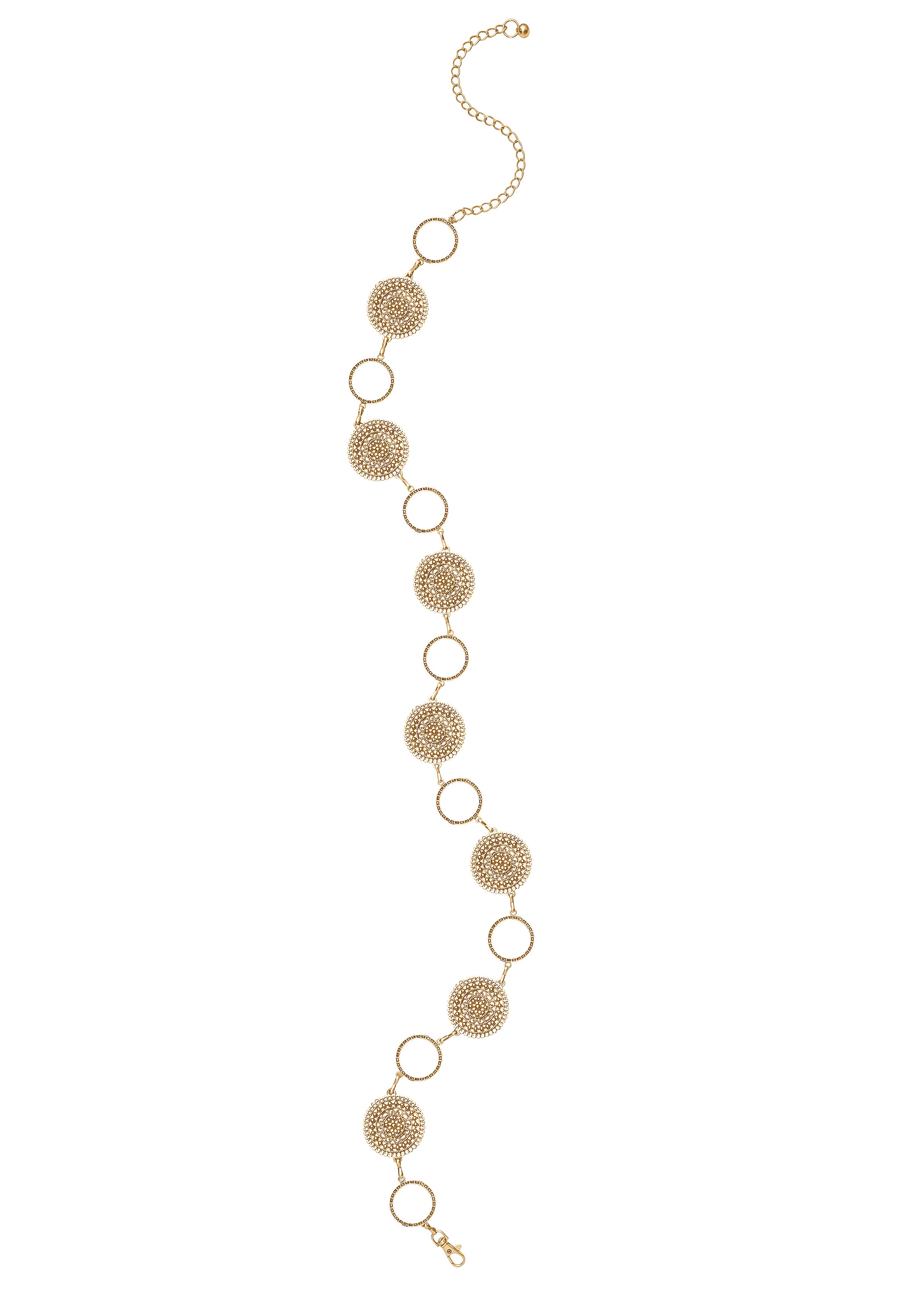 LASCANA Kettengürtel »Schmuckgürtel« verstellbare Schließe, Taillengürtel, Hüftkette