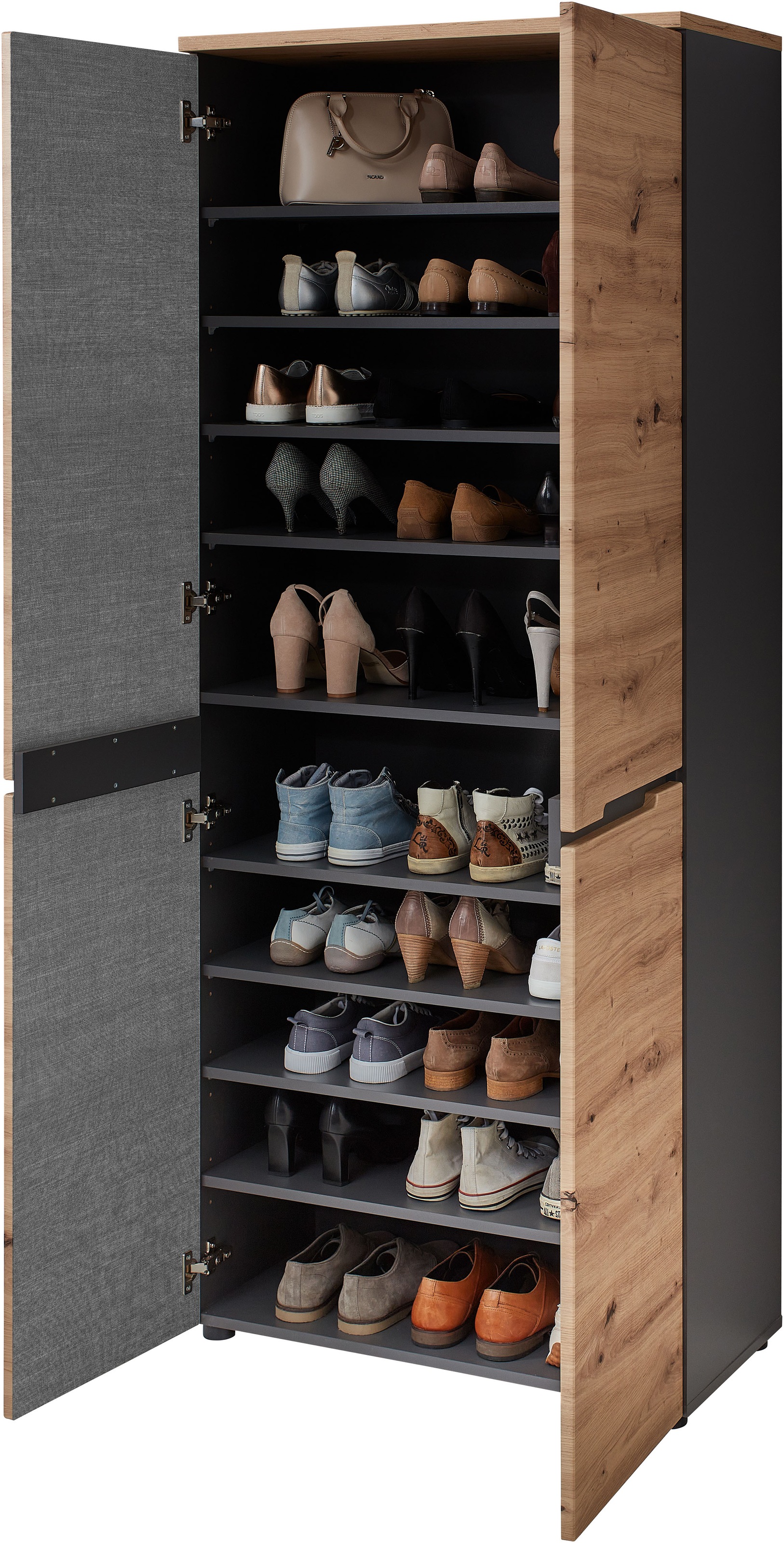 Innostyle Schuhschrank »Memphis Garderobenschrank, 65x192x38cm (B/H/T)«, (1 St.)