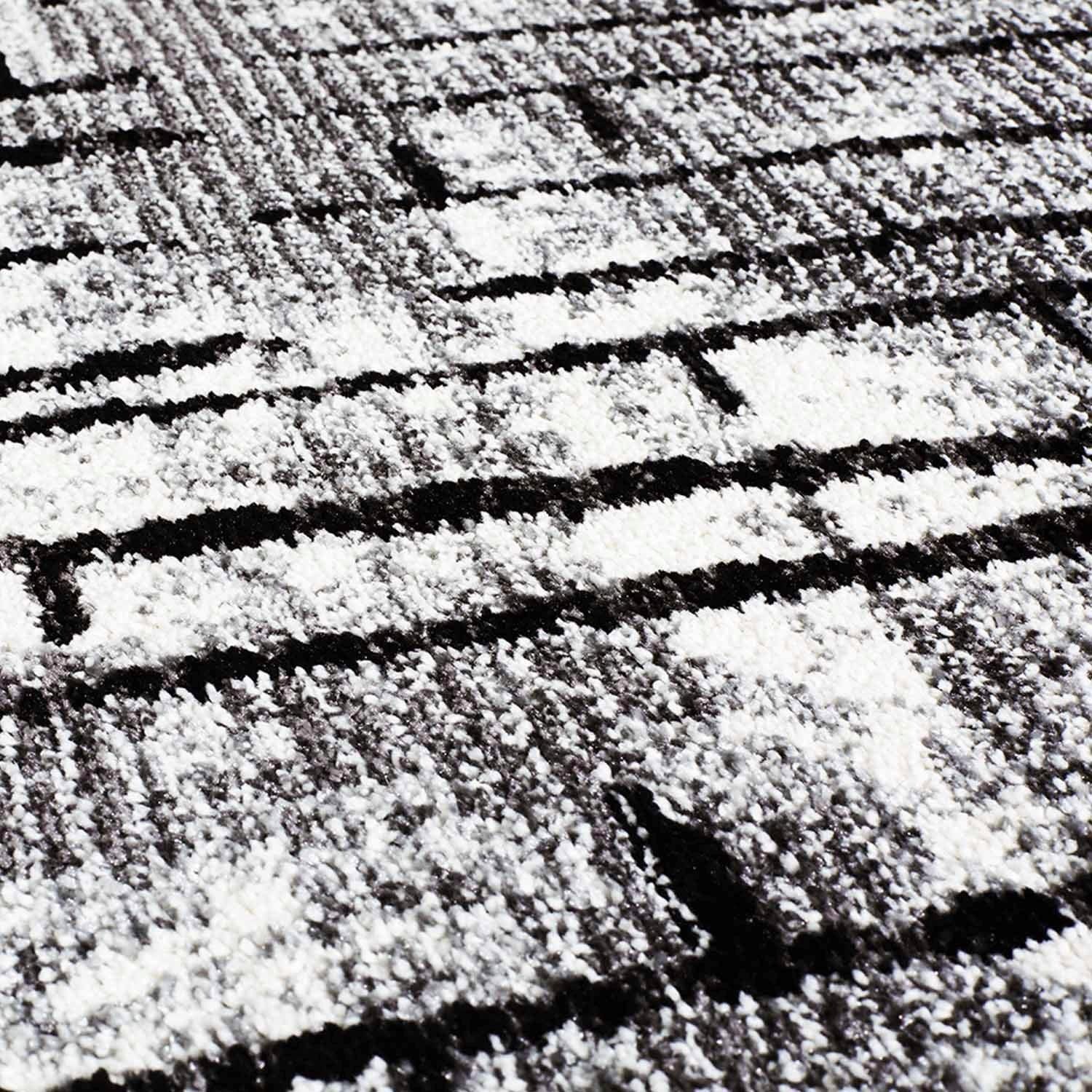 Carpet City Teppich »Moda 1139«, rechteckig, 11 mm Höhe, Läufer, weicher Kurzflor, abstrakt, Wohnzimmer