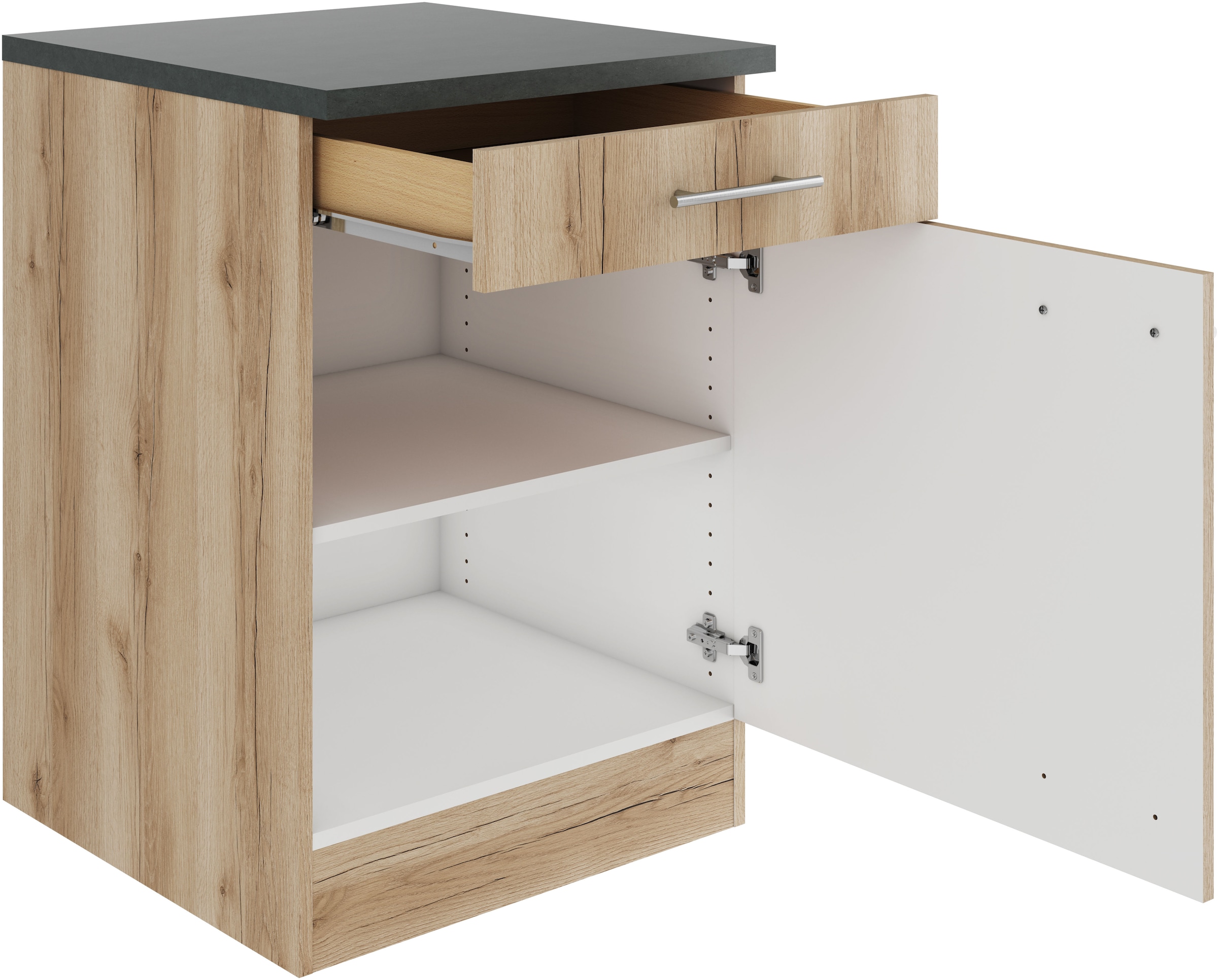 OPTIFIT Unterschrank »Bella«, Breite 60 cm, 1 Tür, 1 Einlegeboden, 1 Schubkasten