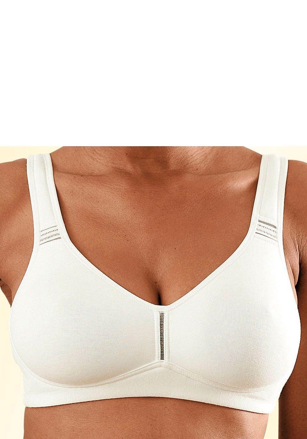 Dessous Baumwolle, (Packung, online bestellen fleur aus Basic Bügel T-Shirt-BH, Stück), petite 2 ohne