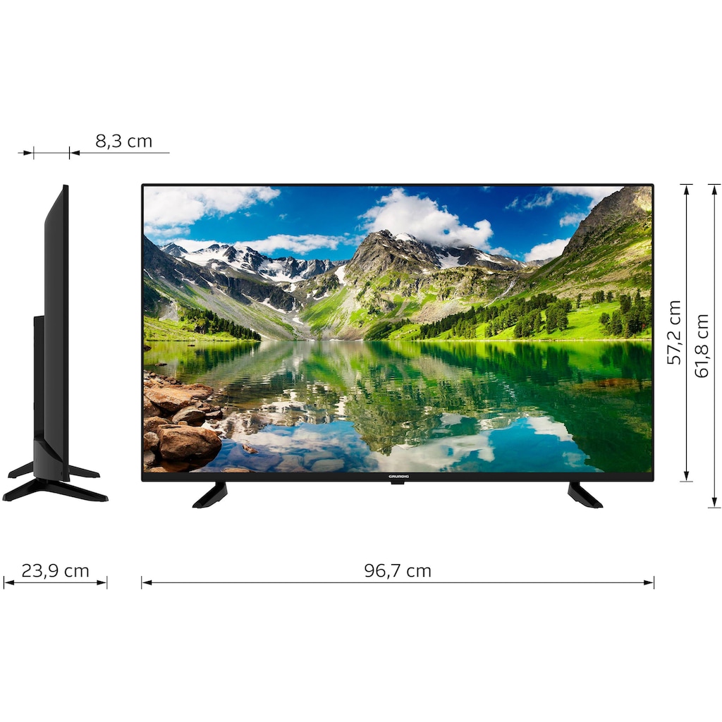 Grundig LED-Fernseher »43 VOE 20 UHS000«, 108 cm/43 Zoll, 4K Ultra HD, Smart-TV