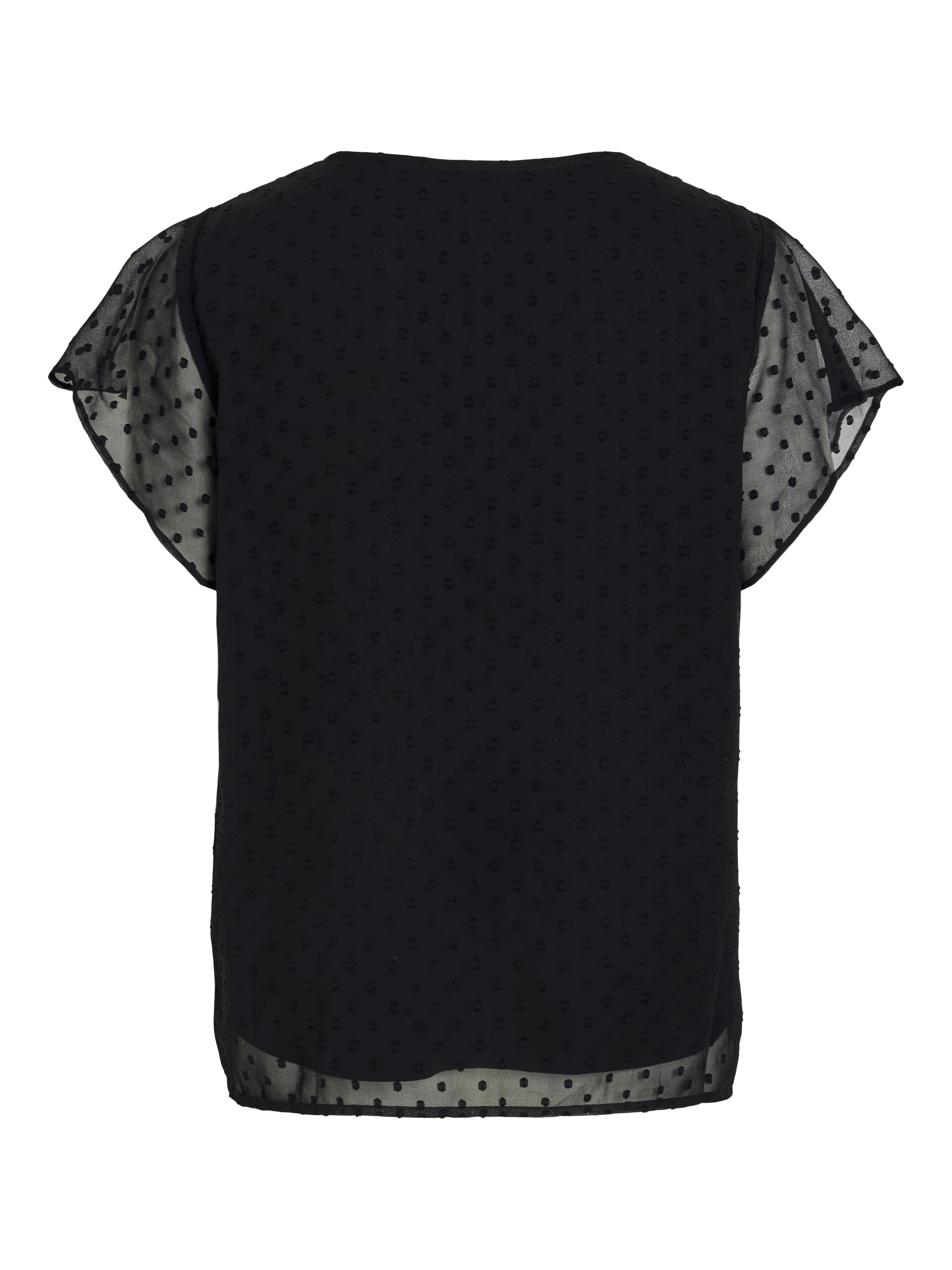 Vila Kurzarmshirt »VIEDEE C/S V-NECK TOP - NOOS«