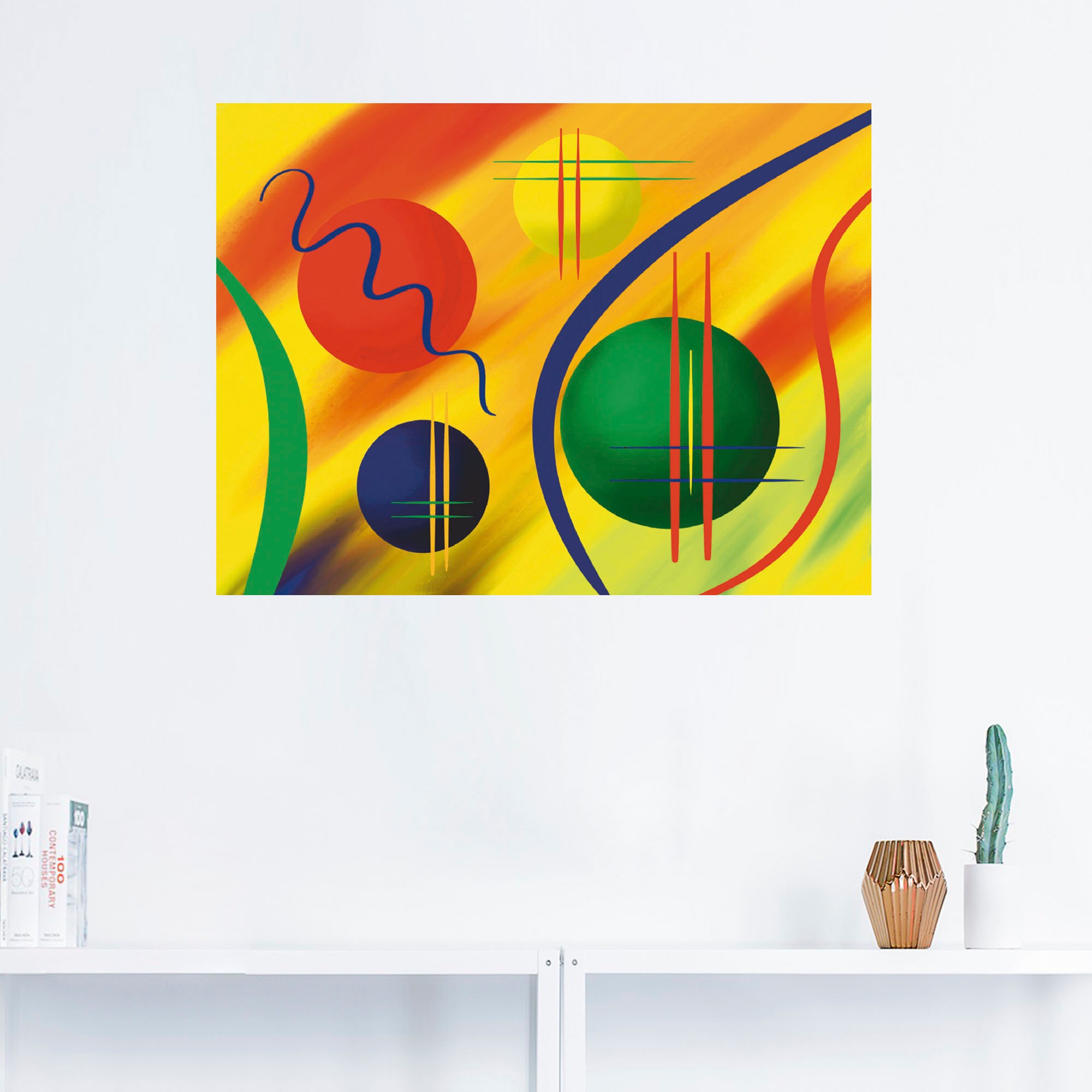 Artland Wandfolie »Modern II«, Muster, (1 St.), selbstklebend