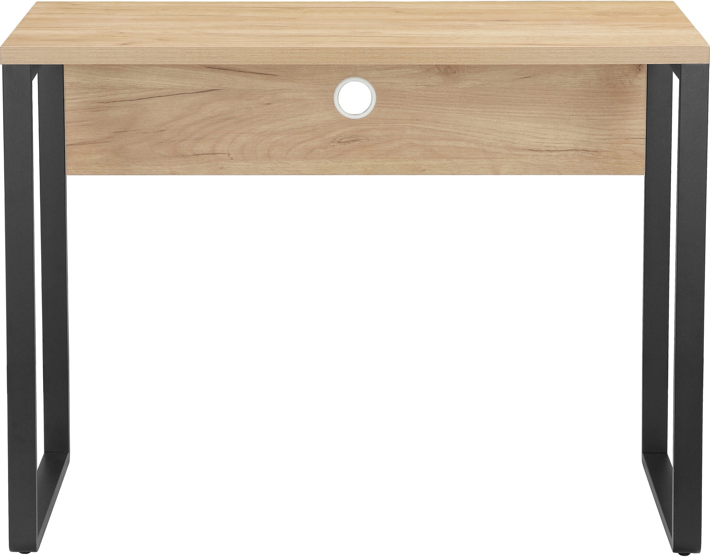 Places of Style Schreibtisch »Moid«, Computertisch, Kabeldurchlass, Metallkufen, Breite 100 cm