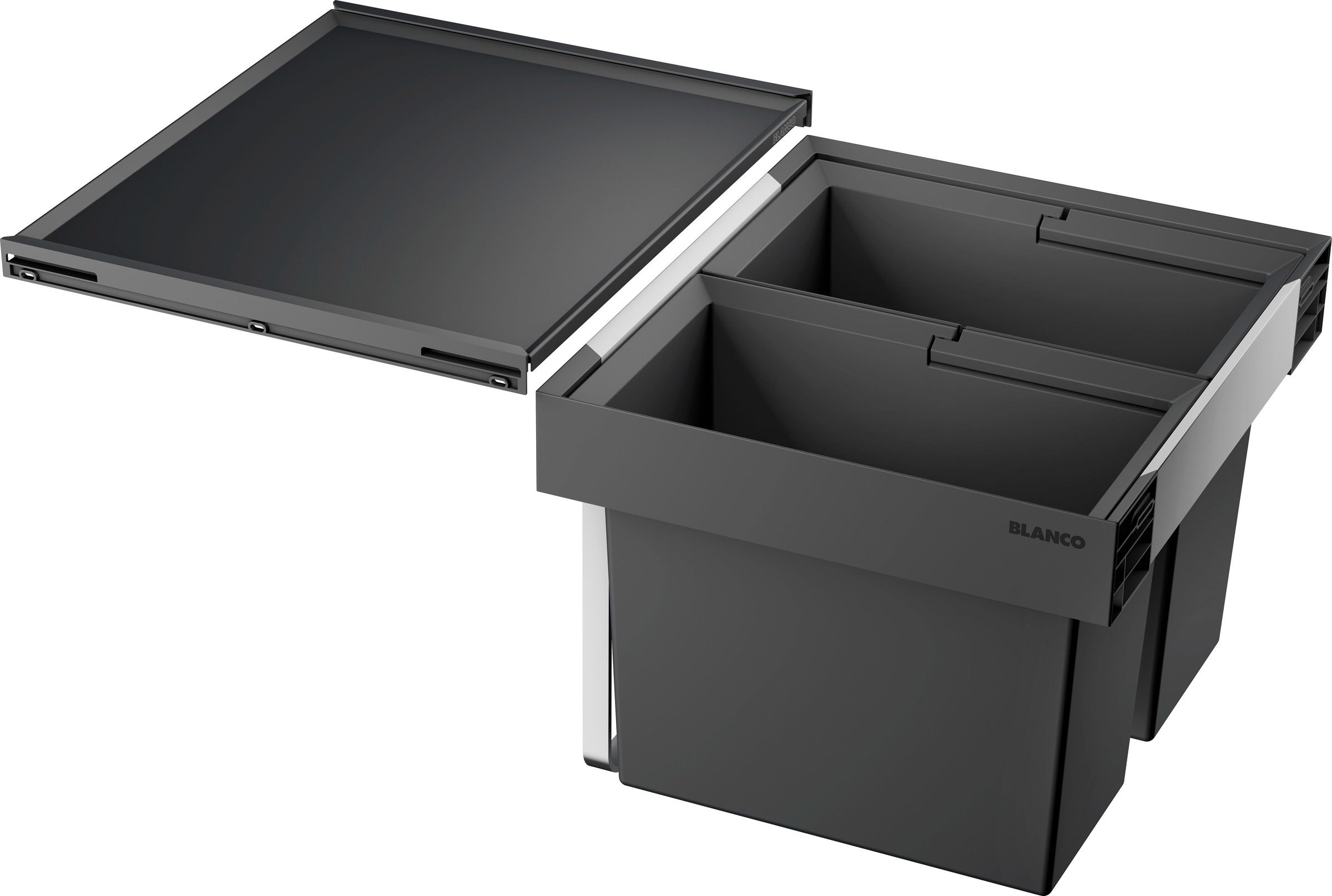 Blanco Mülltrennsystem »Flexon II 50/2«, 2 Behälter, Kunststoff, Stahlblech günstig online kaufen