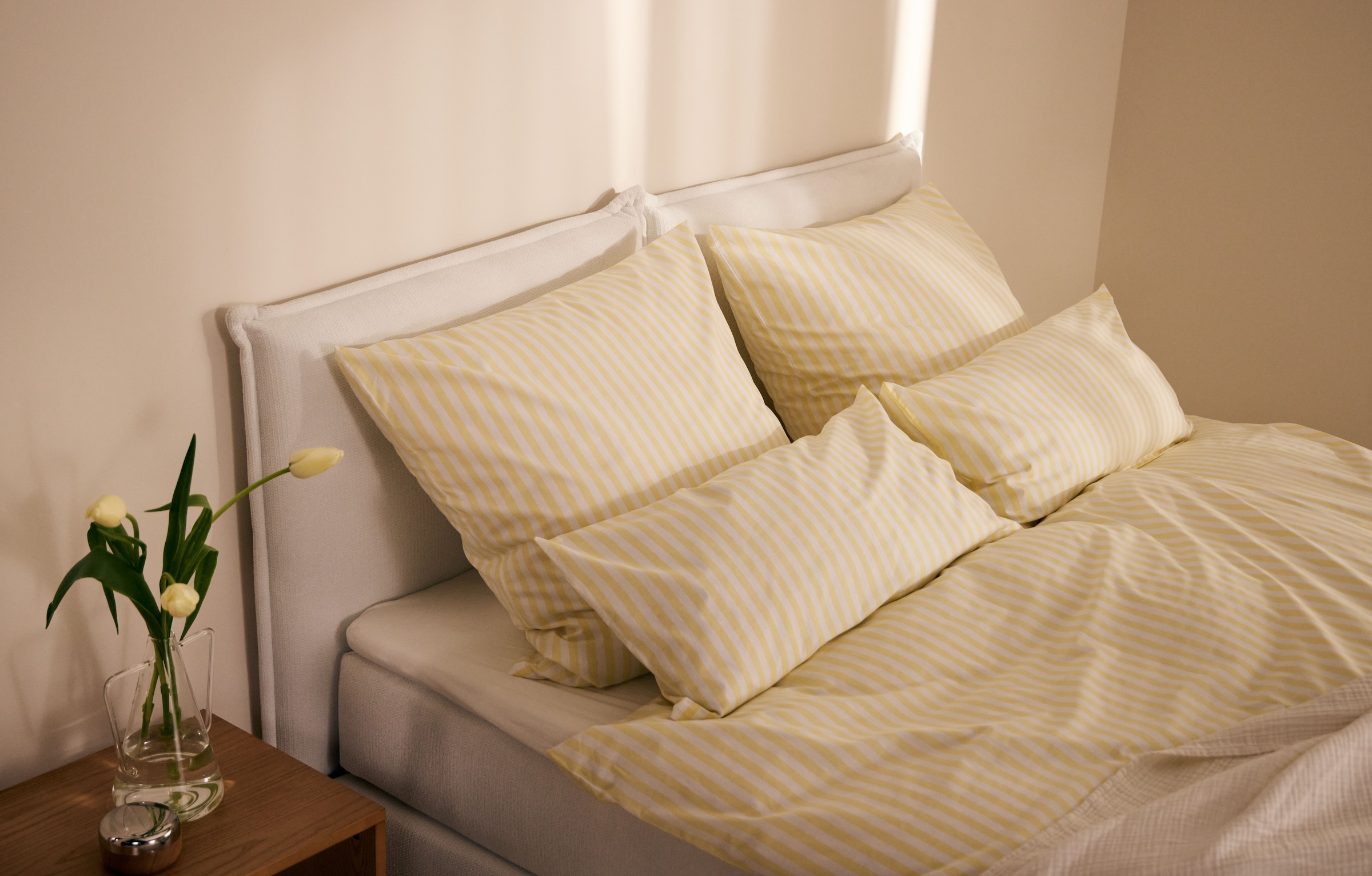LeGer Home by Lena Gercke Bett »ERIK Boxbett mit Bonnell-/Taschen-Federkernmatratze, Breite 160/180cm« wahlweise Härtegrad der Matratze H2/H3/H4, Polsterbett mit/ohne Topper