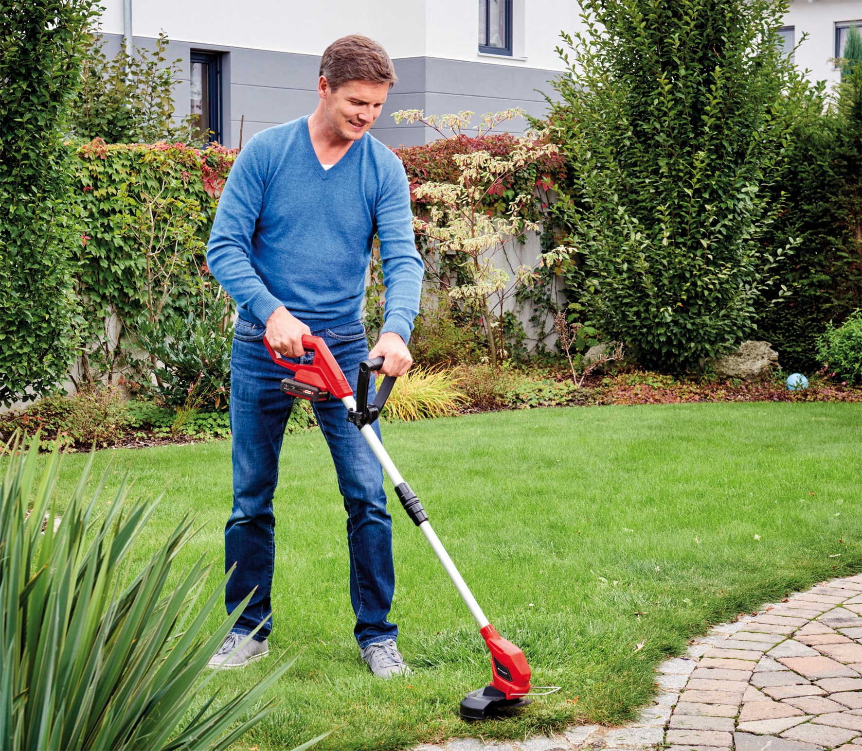 Einhell Akku-Rasentrimmer »GC-CT 18/24 Li (1x2,5 Ah)«, (Set), inkl. Akku und Ladegerät