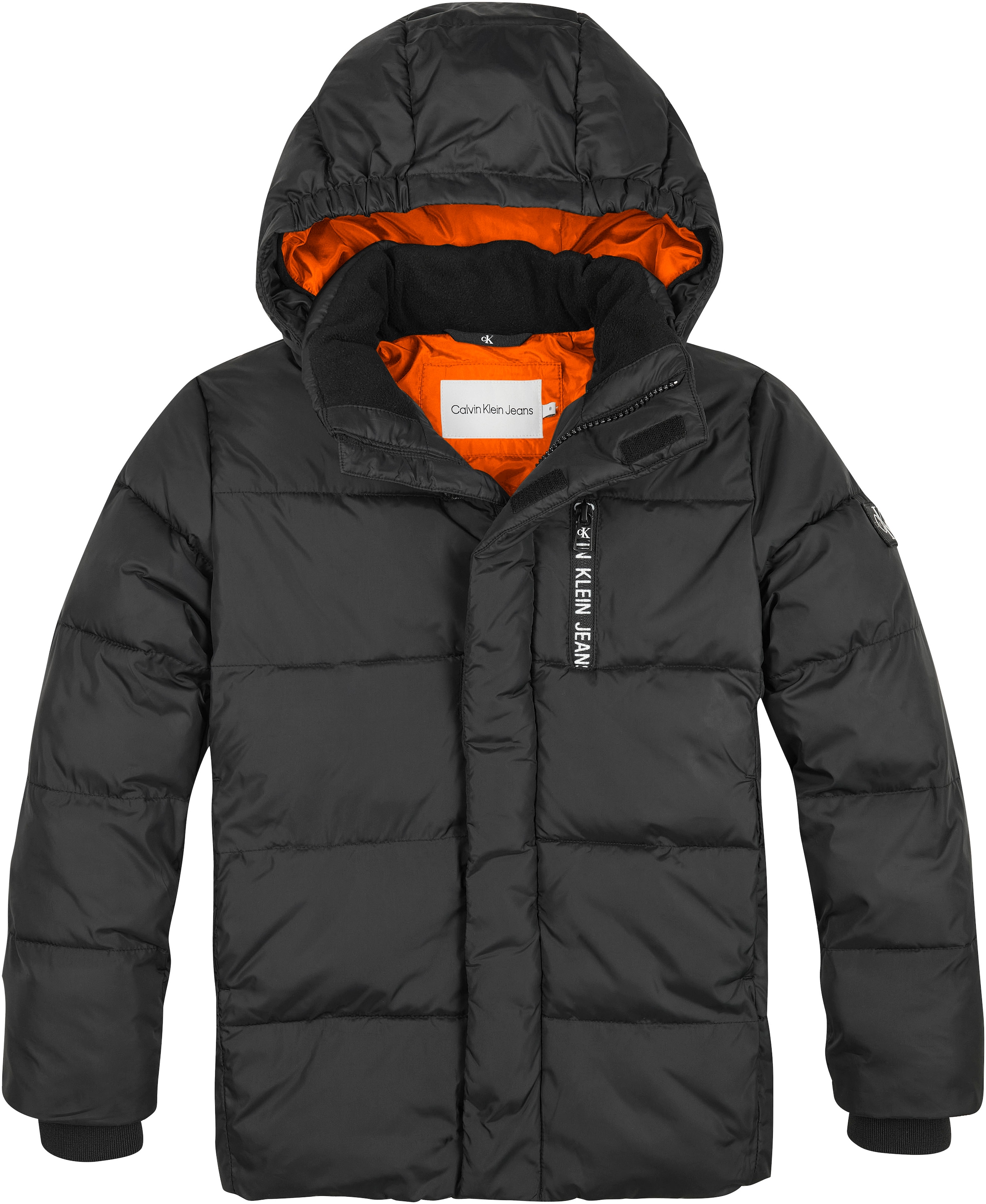 Calvin Klein Jeans Winterjacke »ESSENTIAL PUFFER JACKET« mit Kapuze für Kinder bis 16 Jahre, mit abnehmbarer Kapuze