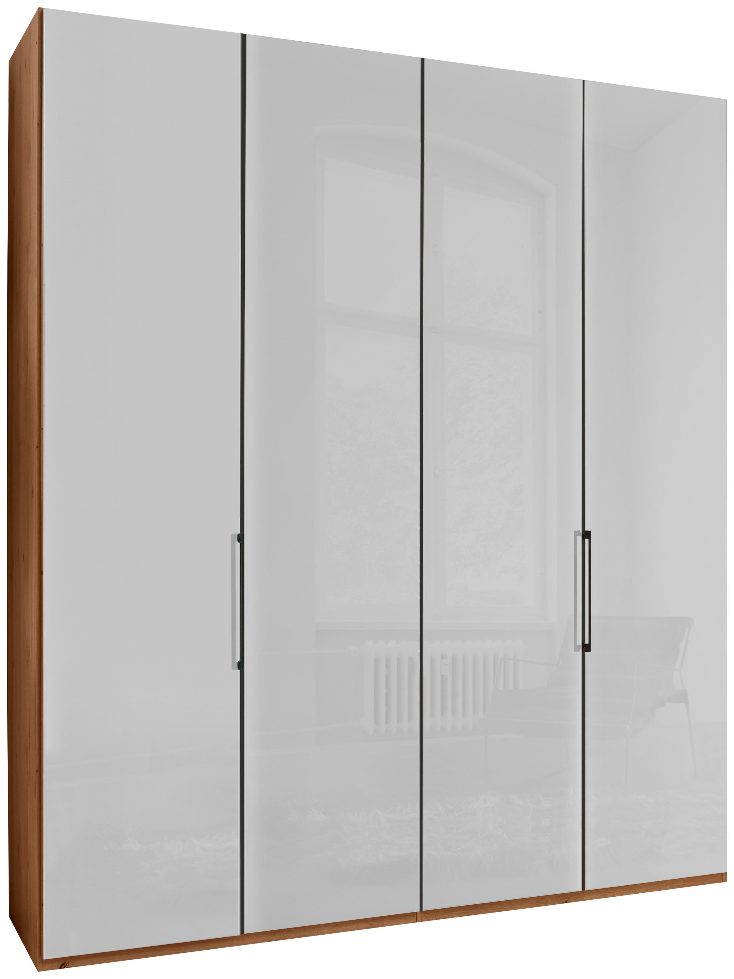 WIEMANN Drehtürenschrank "Monaco, Made in Germany, edle Glasfront, in versc günstig online kaufen