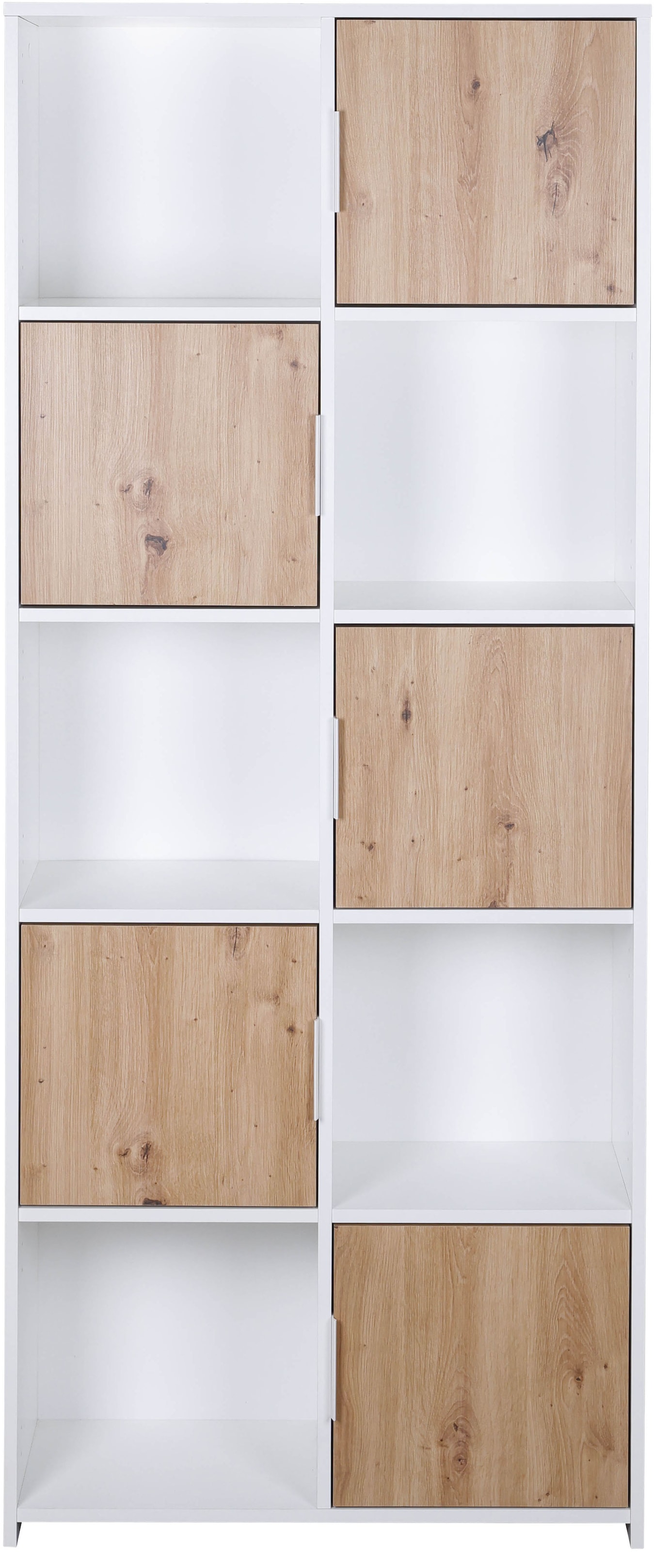 Inter Link Bücherregal »Bücherregal Pepeto« 1 Stk. tlg. Modular, individuelle Gestaltung, BxTxH: ca. 77 x 30 x 185 cm