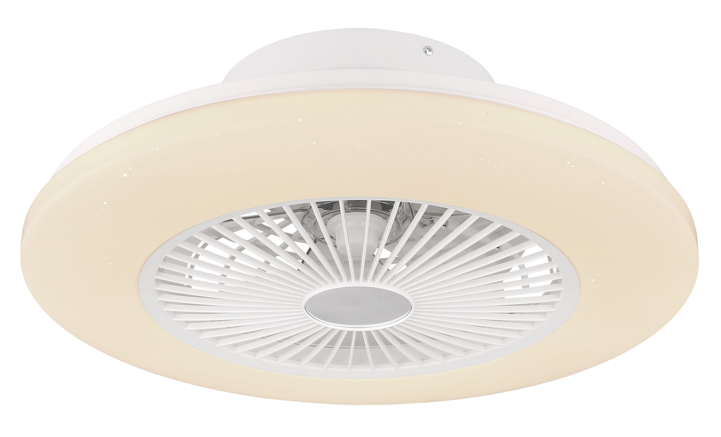 GLOBO LIGHTING Deckenleuchte »TRAVO«, Leuchtmittel LED-Modul | LED fest integriert, Ventilator/Funktions-Ventilator/Wohnbereich/Schlafzimmer /Flügel innen