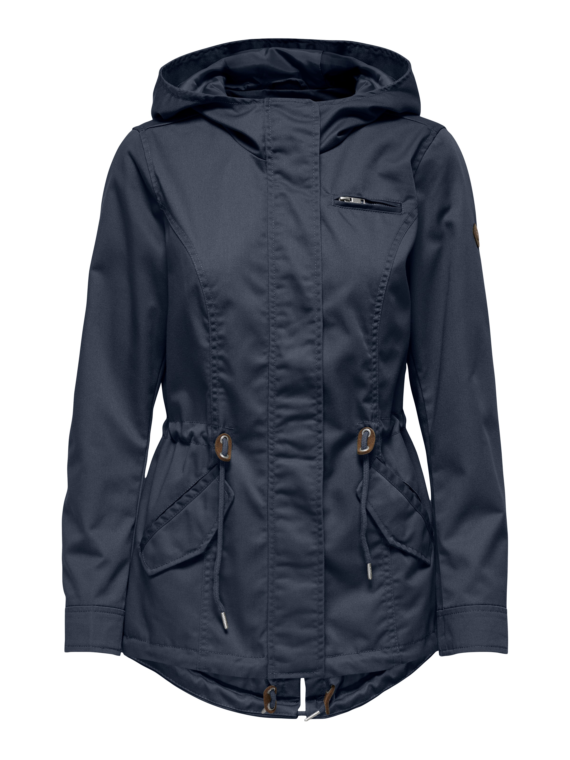 ONLY Parka »ONLLORCA LIFE CANVAS PARKA CC OTW«, mit Kapuze