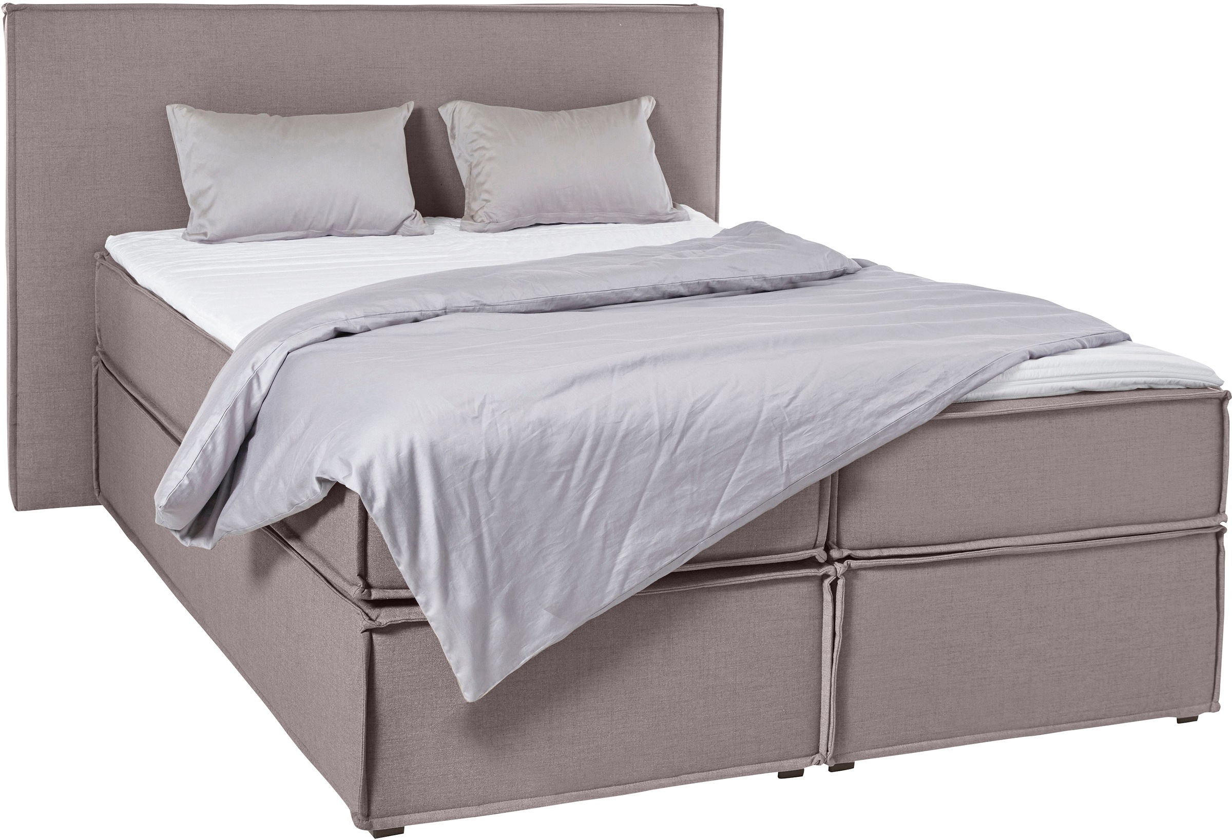 LeGer Home by Lena Gercke Boxspringbett »Yuma«, incl. Topper, in 4 Breiten, 3 Matratzenarten und je 2 Härtegraden