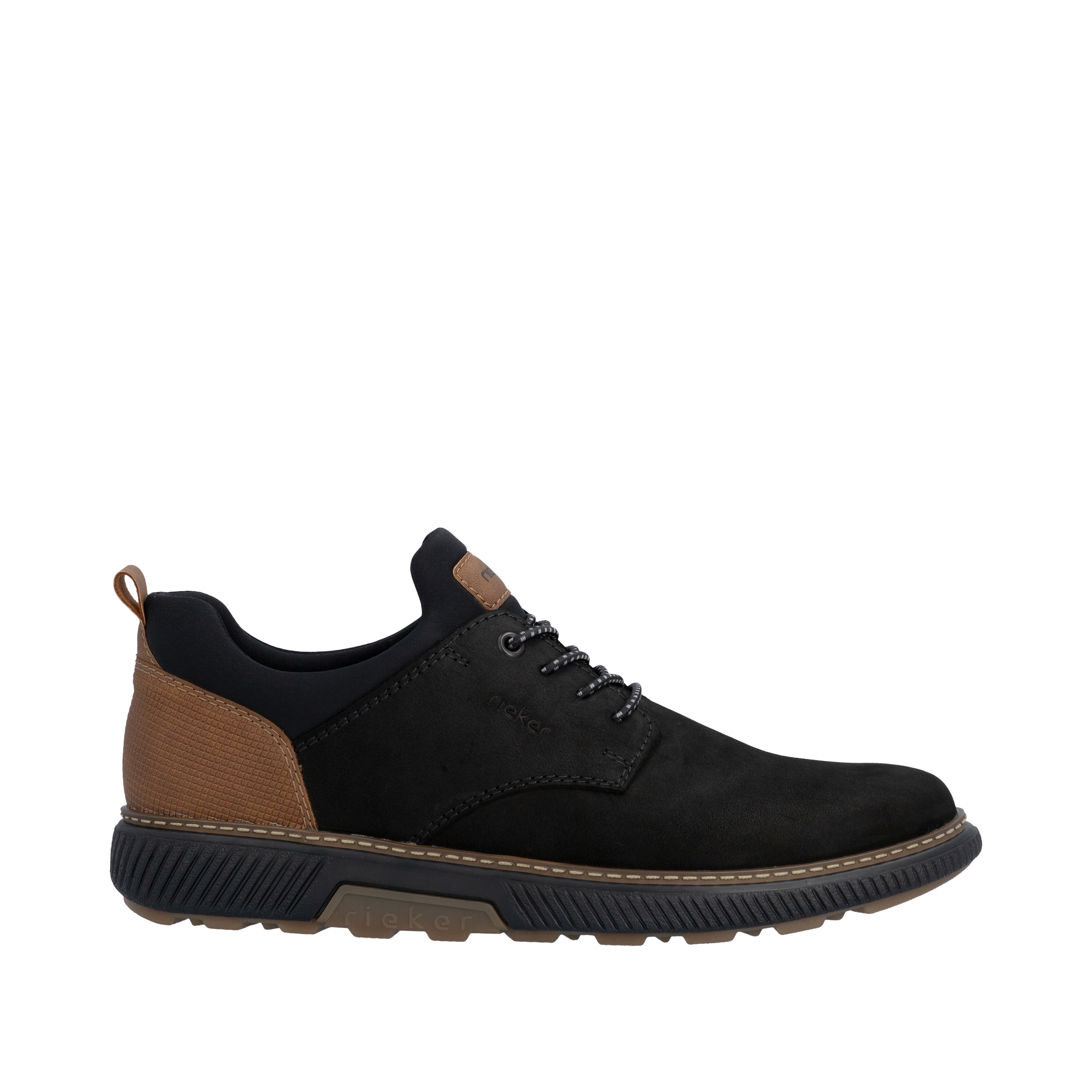Rieker Slip-On Sneaker  Halbschuh, Schlupfschuh, Freizeitschuh, Elastik-Einstieg, schmale Form