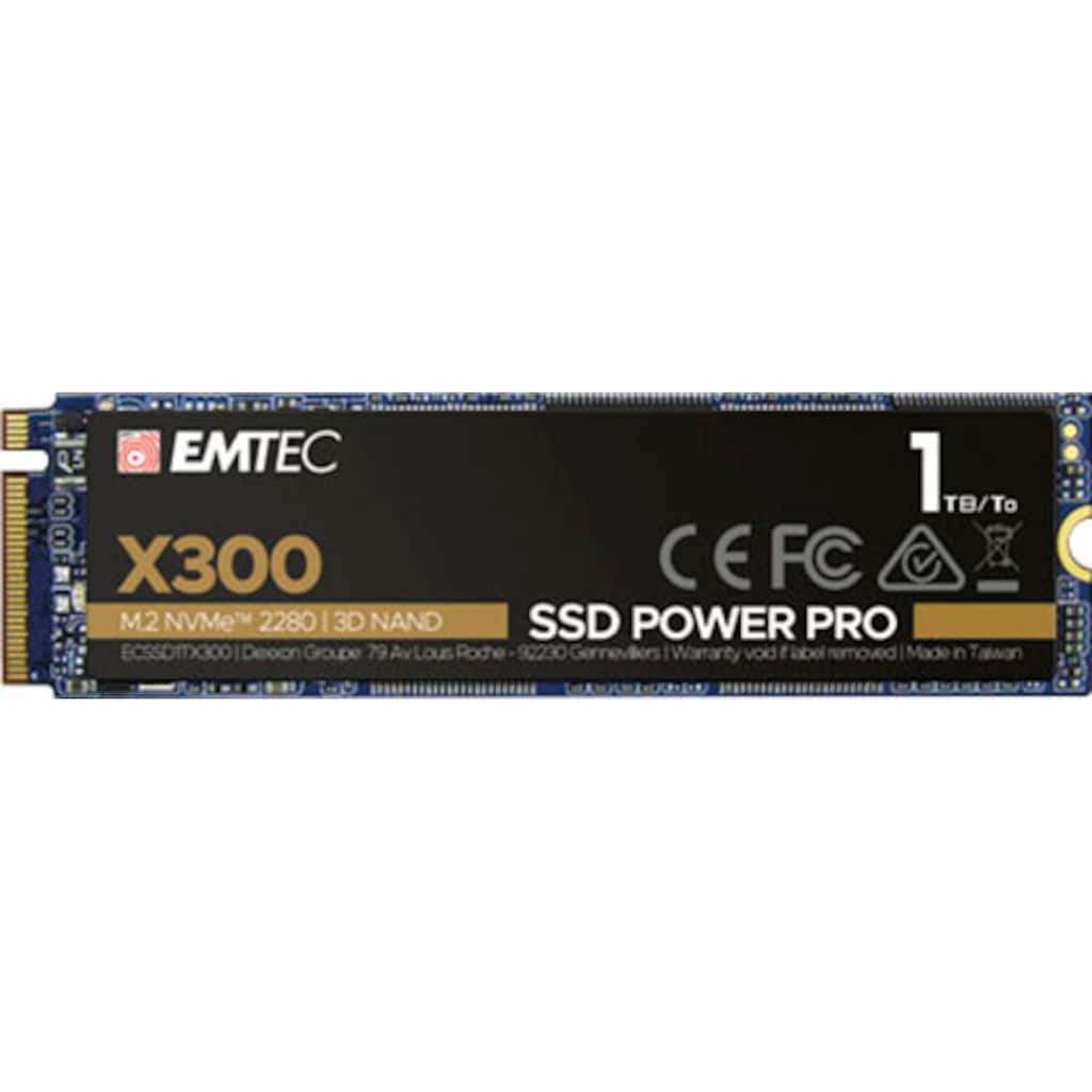 EMTEC interne SSD »X300 Power Pro SSD«, Anschluss M.2 PCIe 3.0