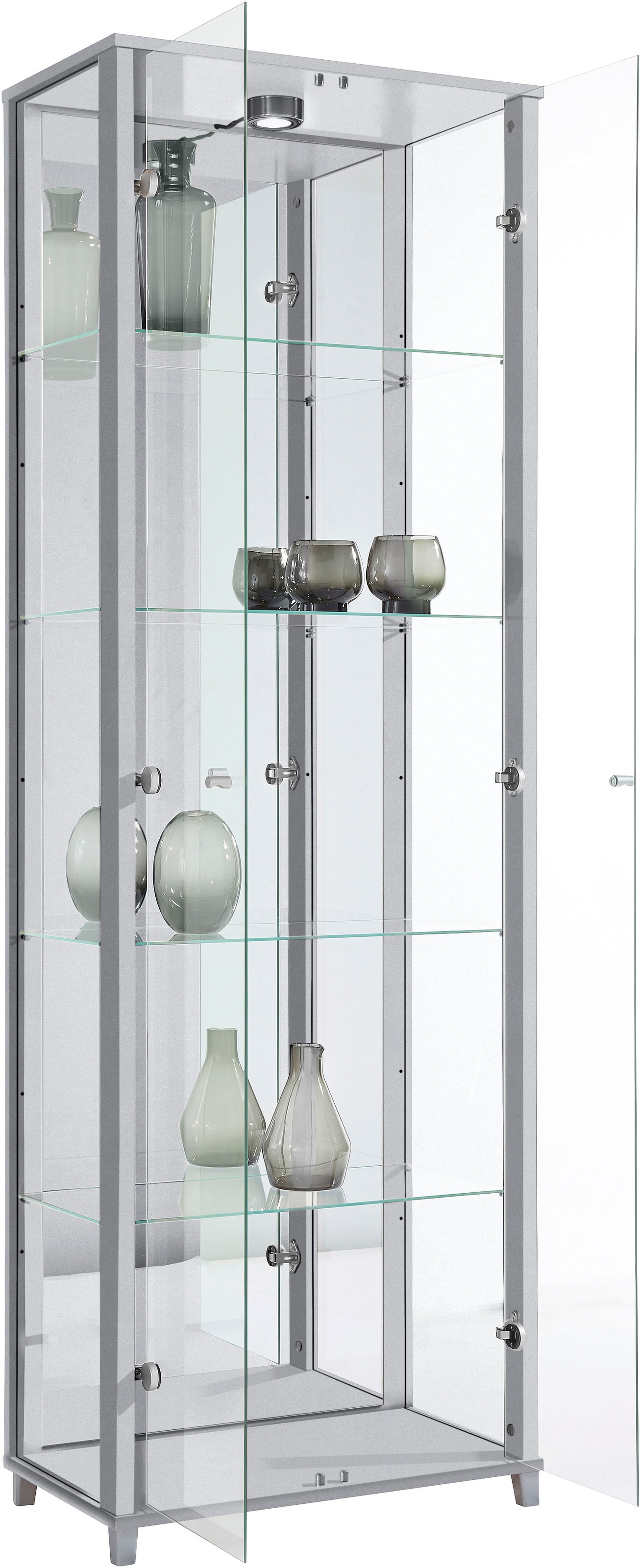 fif möbel Vitrine »OPTIMA« Standvitrine, Vitrinenschrank, Glasvitrine, Samm günstig online kaufen