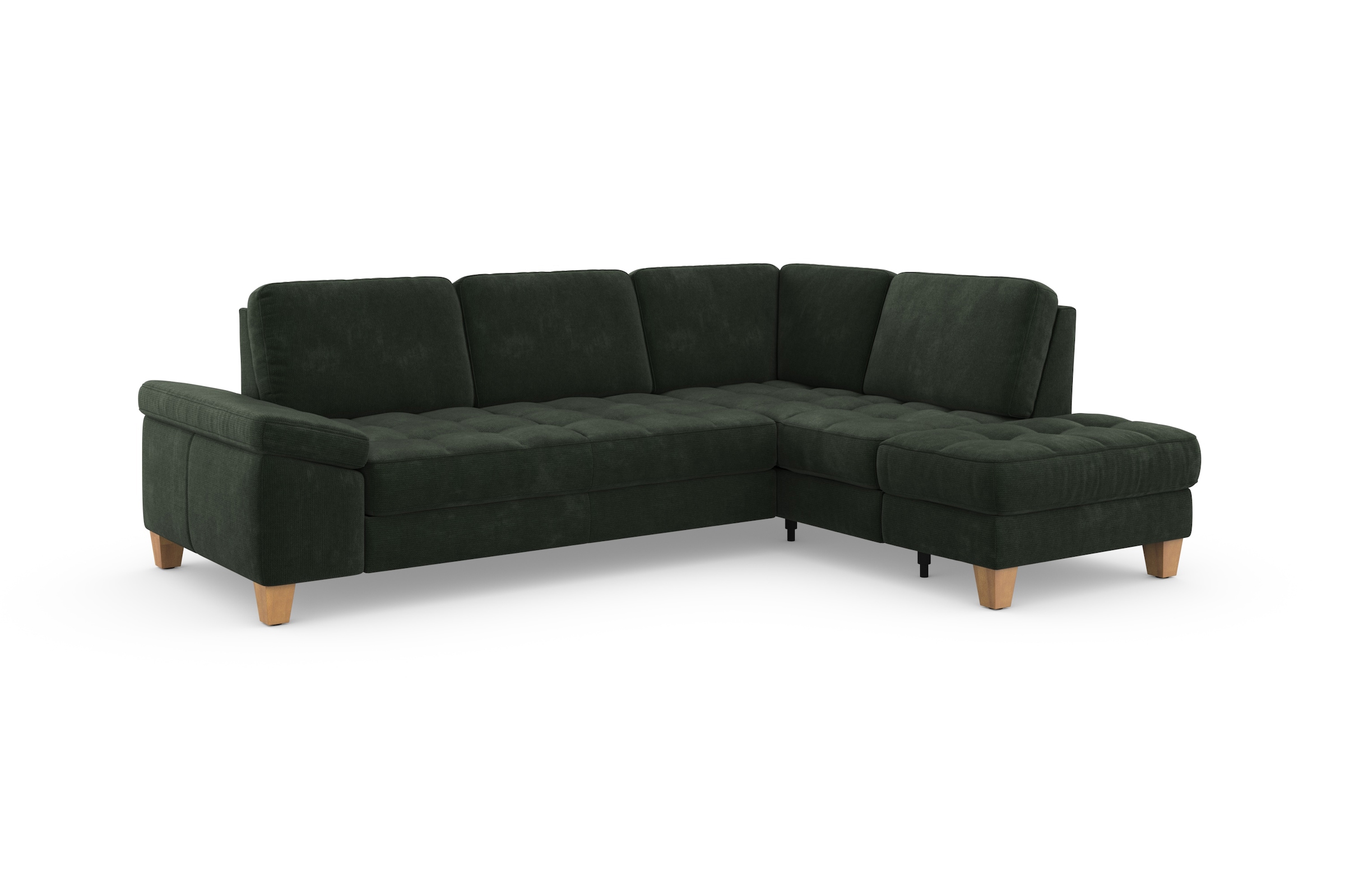 sit&more Ecksofa »Westham L-Form«, mit Ottomane, mit oder ohne Bettfunktion, Bettkasten, Verstellung