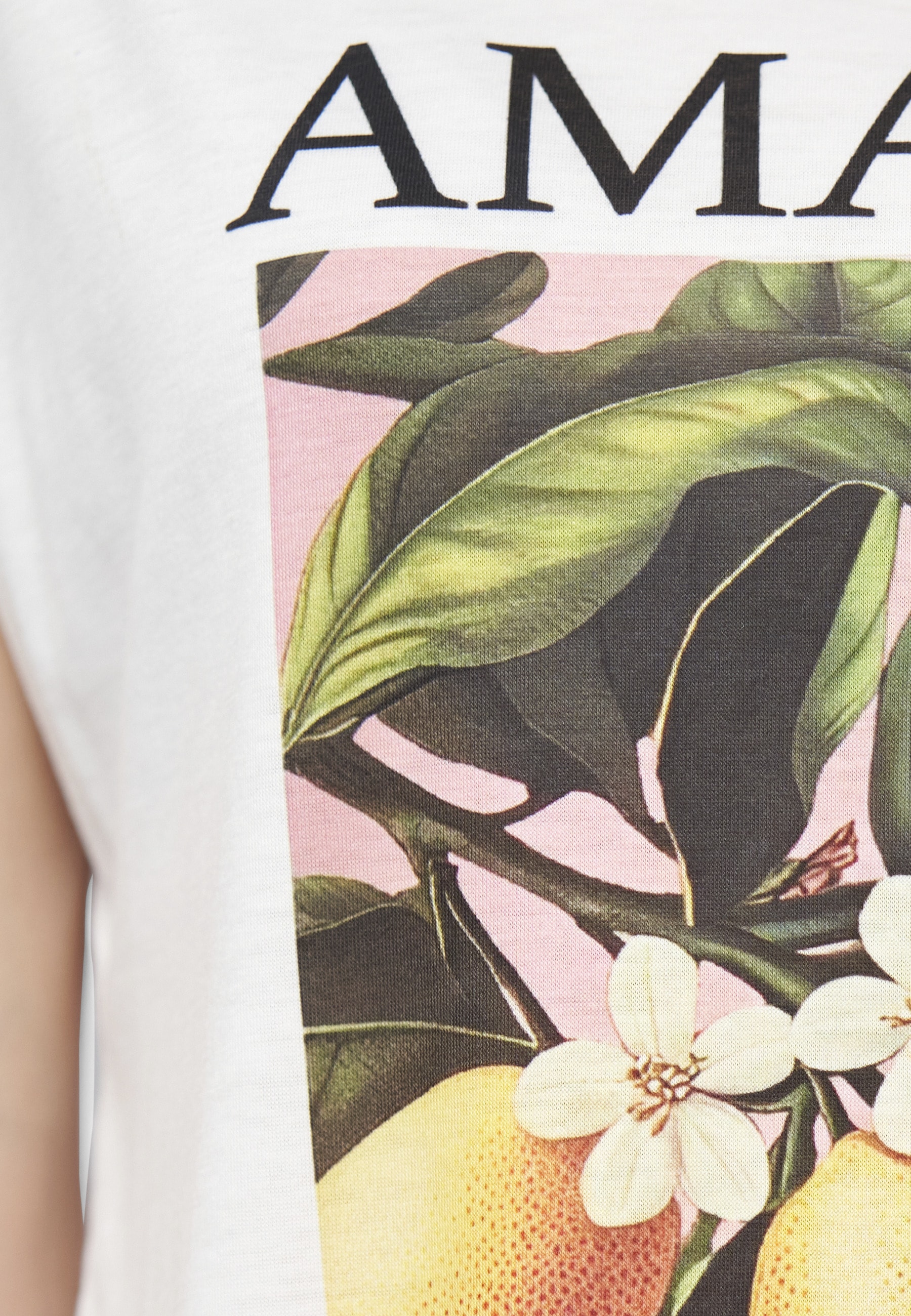 CLOUD 5IVE T-Shirt »CLOUD 5IVE Cloud 5ive T-Shirt Lemon Print white« 1 Stk.